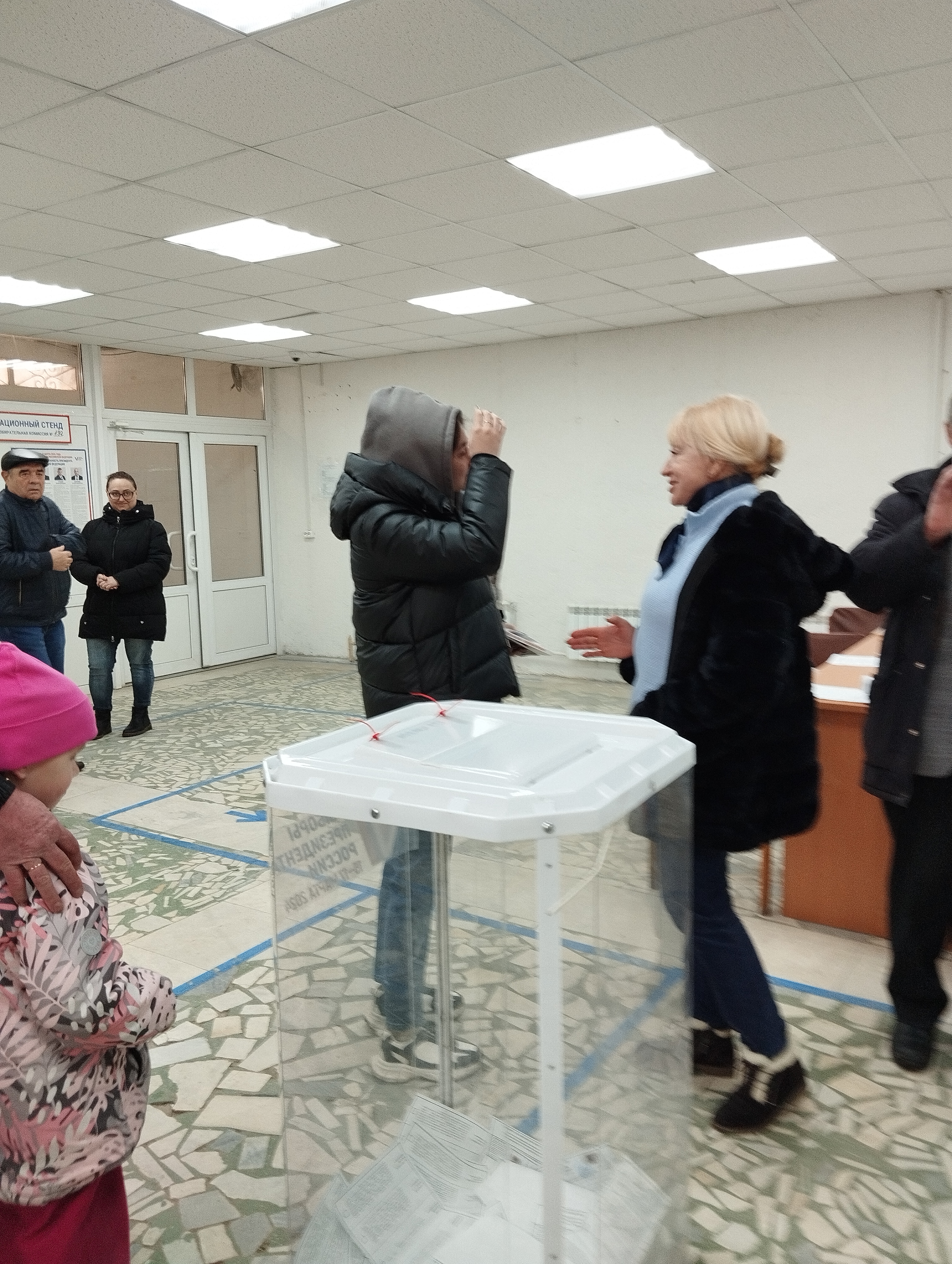 Сообщение наблюдателя — УИК №192, Московская область
