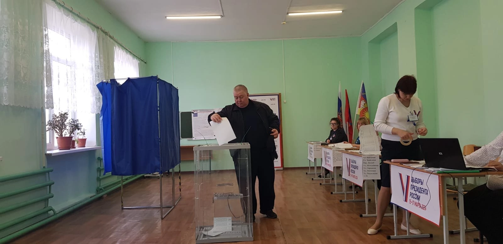 Сообщение наблюдателя — УИК №1417, Волгоградская область