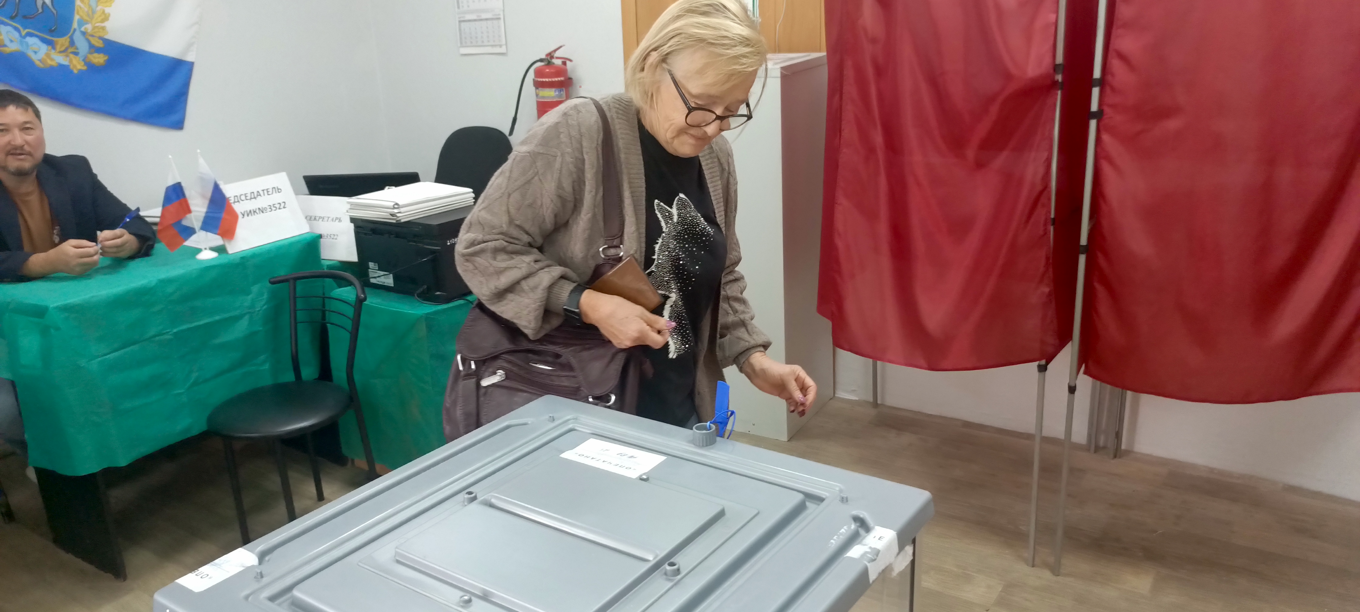 Сообщение наблюдателя — УИК №3522, Самарская область