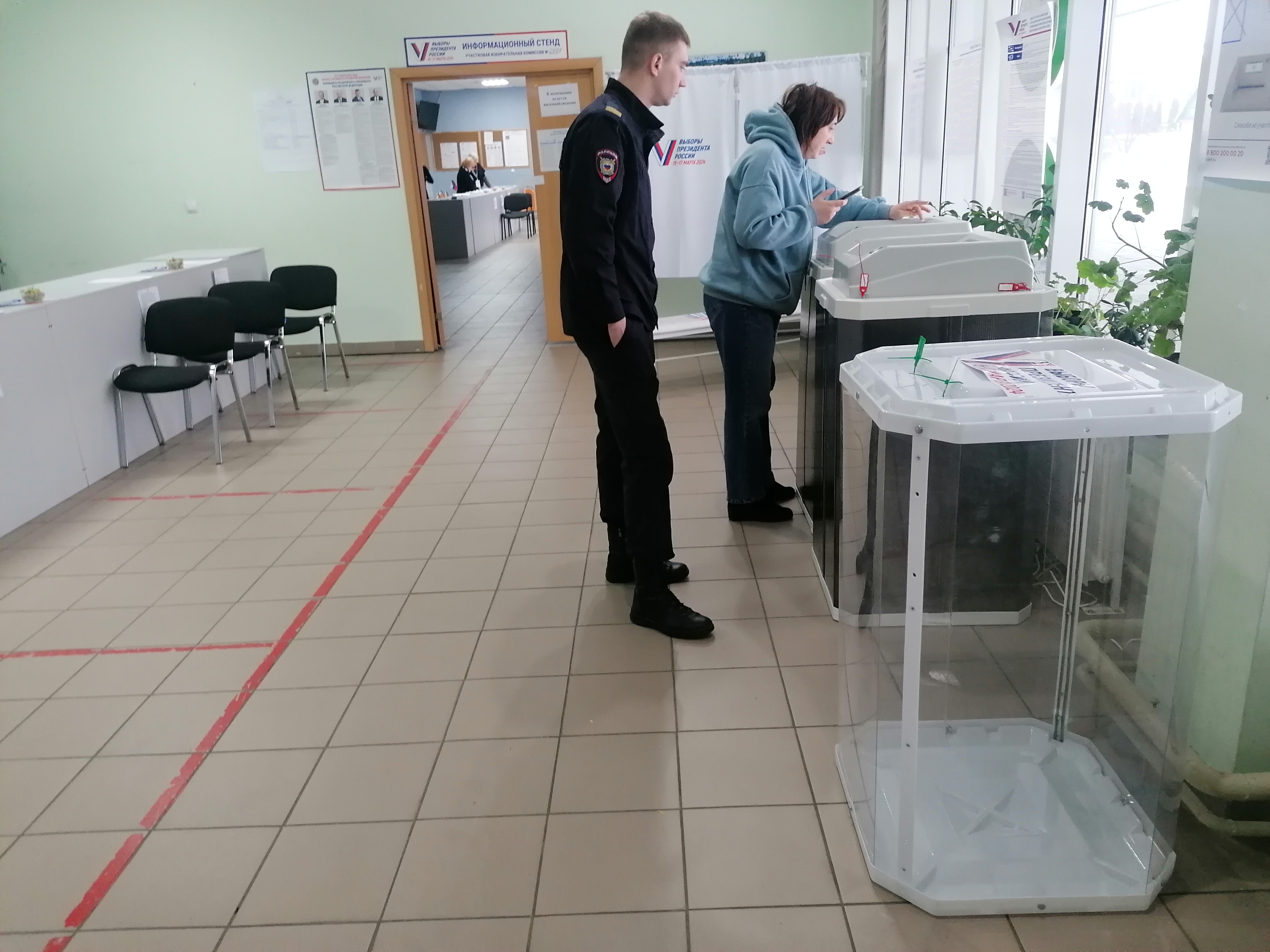 Сообщение наблюдателя — УИК №2979, Московская область