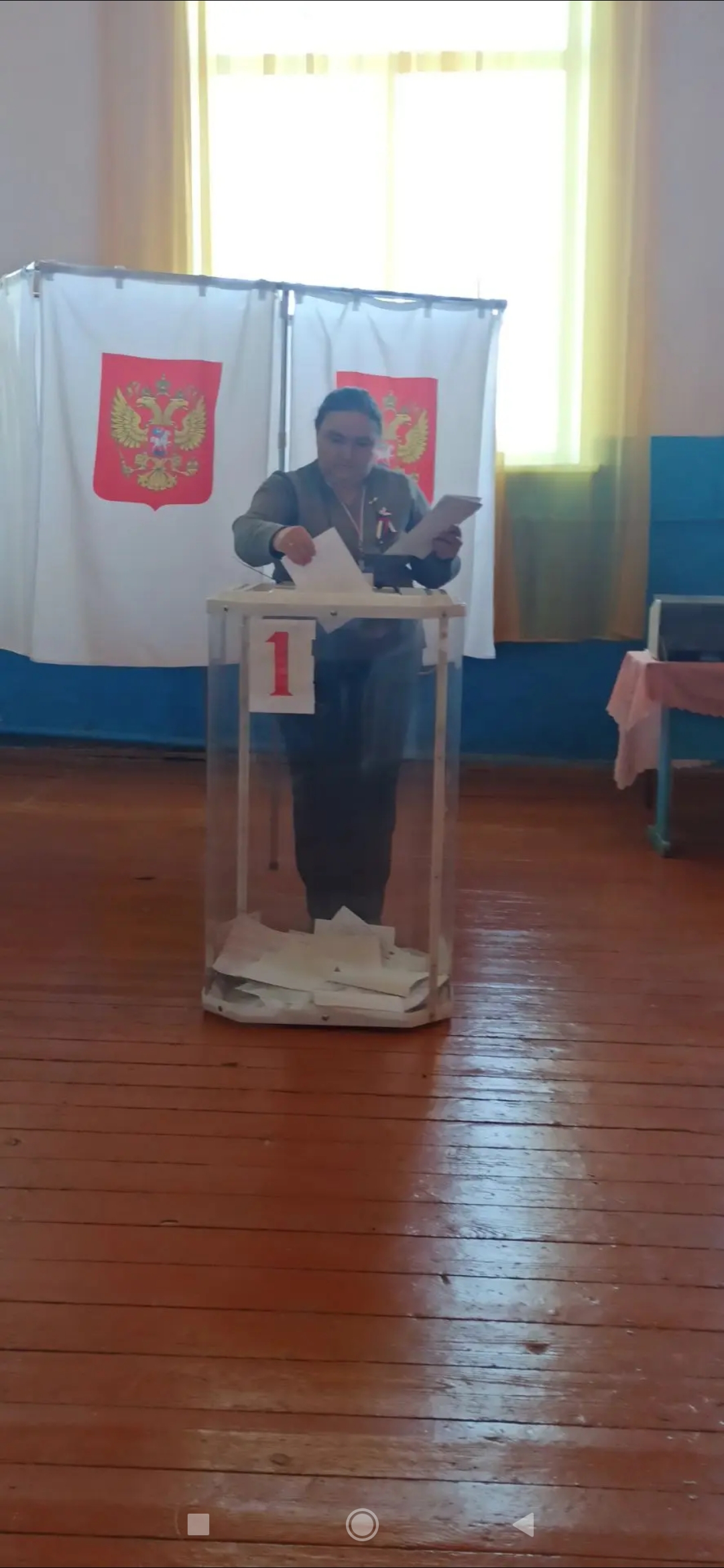 Сообщение — УИК №1430, Ульяновская область