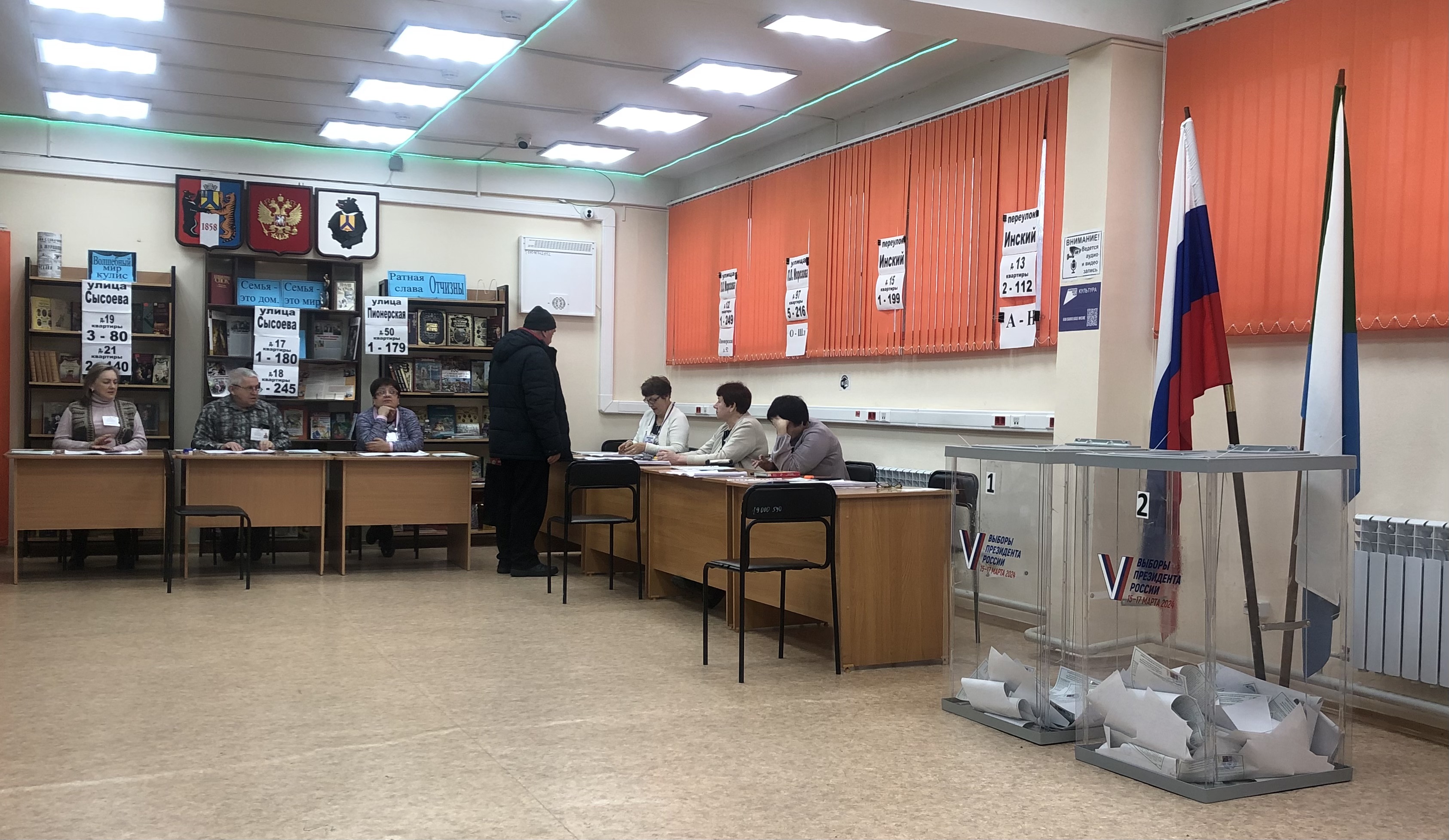 Сообщение наблюдателя — УИК №68, Хабаровский край