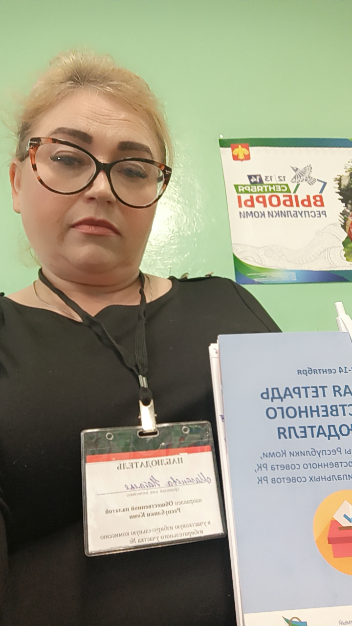Сообщение наблюдателя — УИК №212, Республика Коми