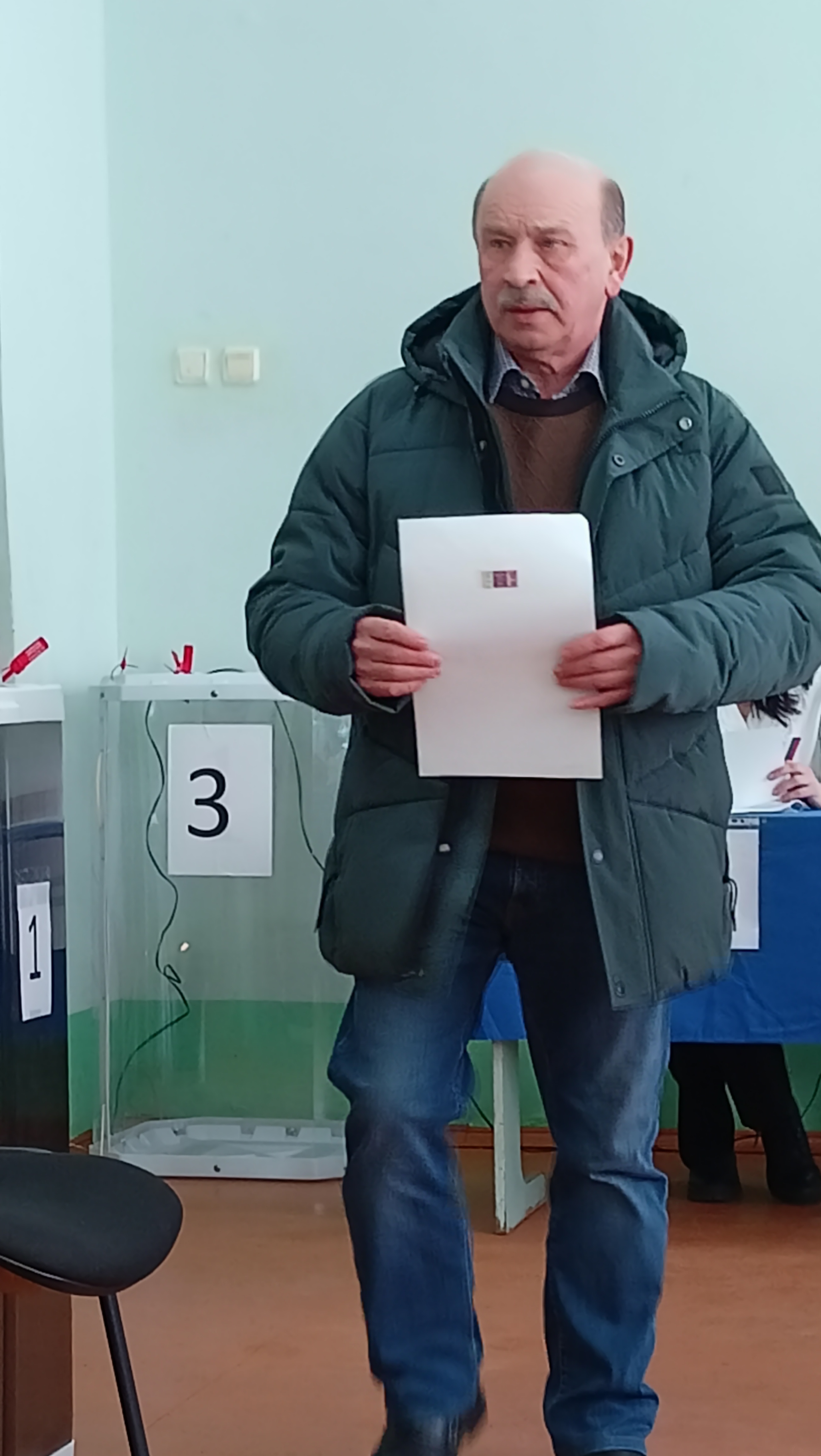 Сообщение наблюдателя — УИК №12, Смоленская область