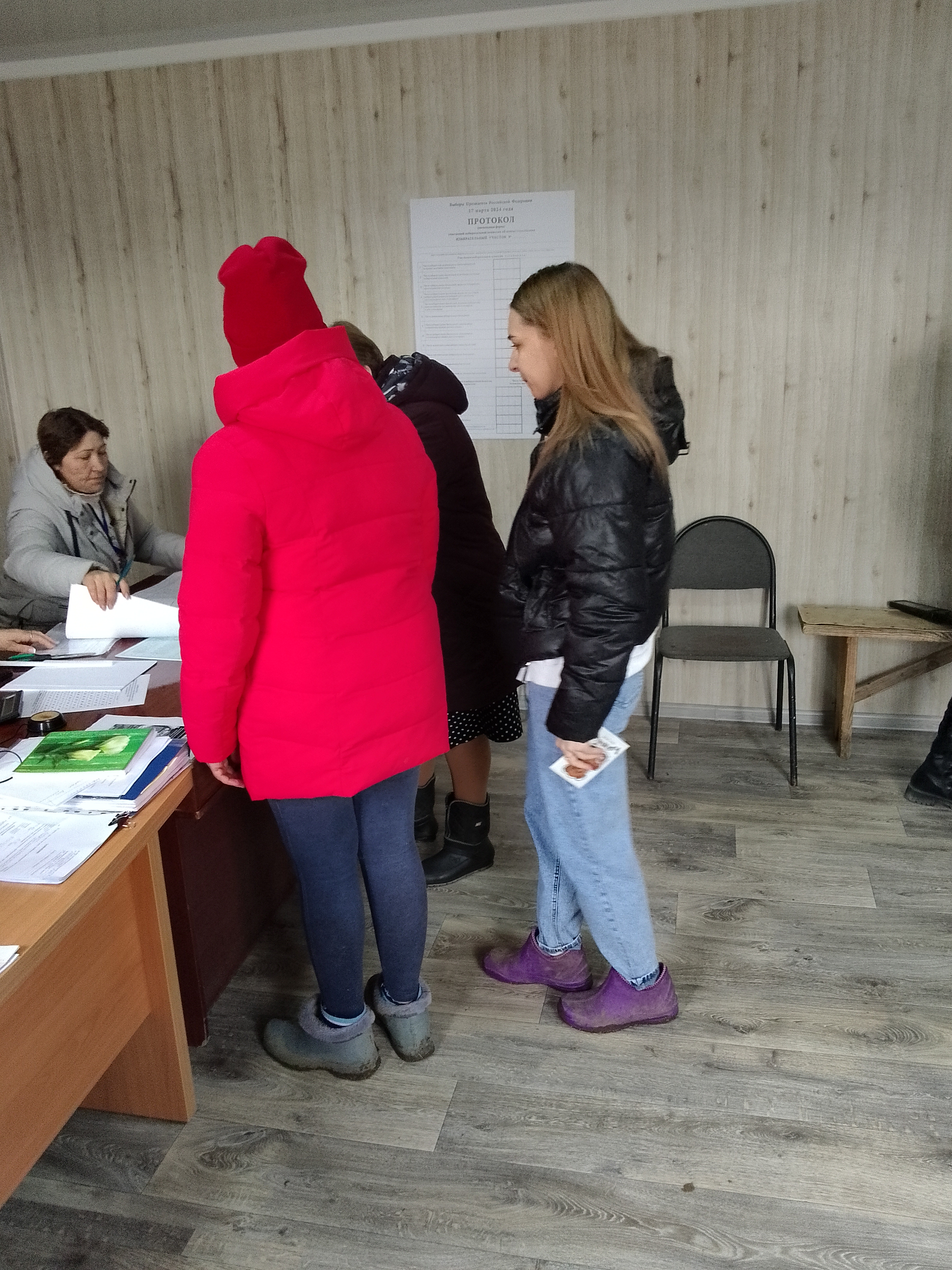 Сообщение наблюдателя — УИК №2109, Волгоградская область