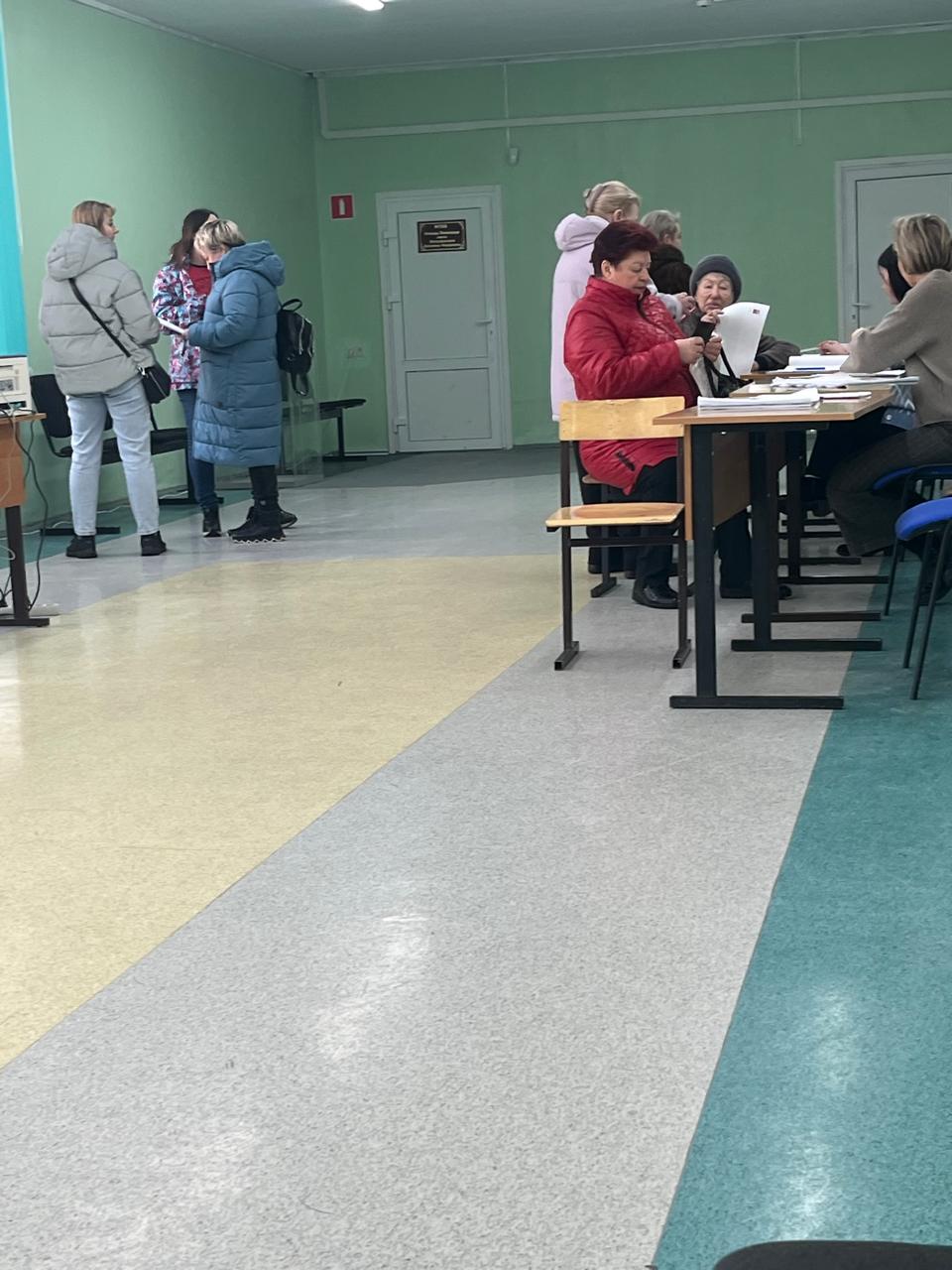 Сообщение наблюдателя — УИК №3423, Московская область