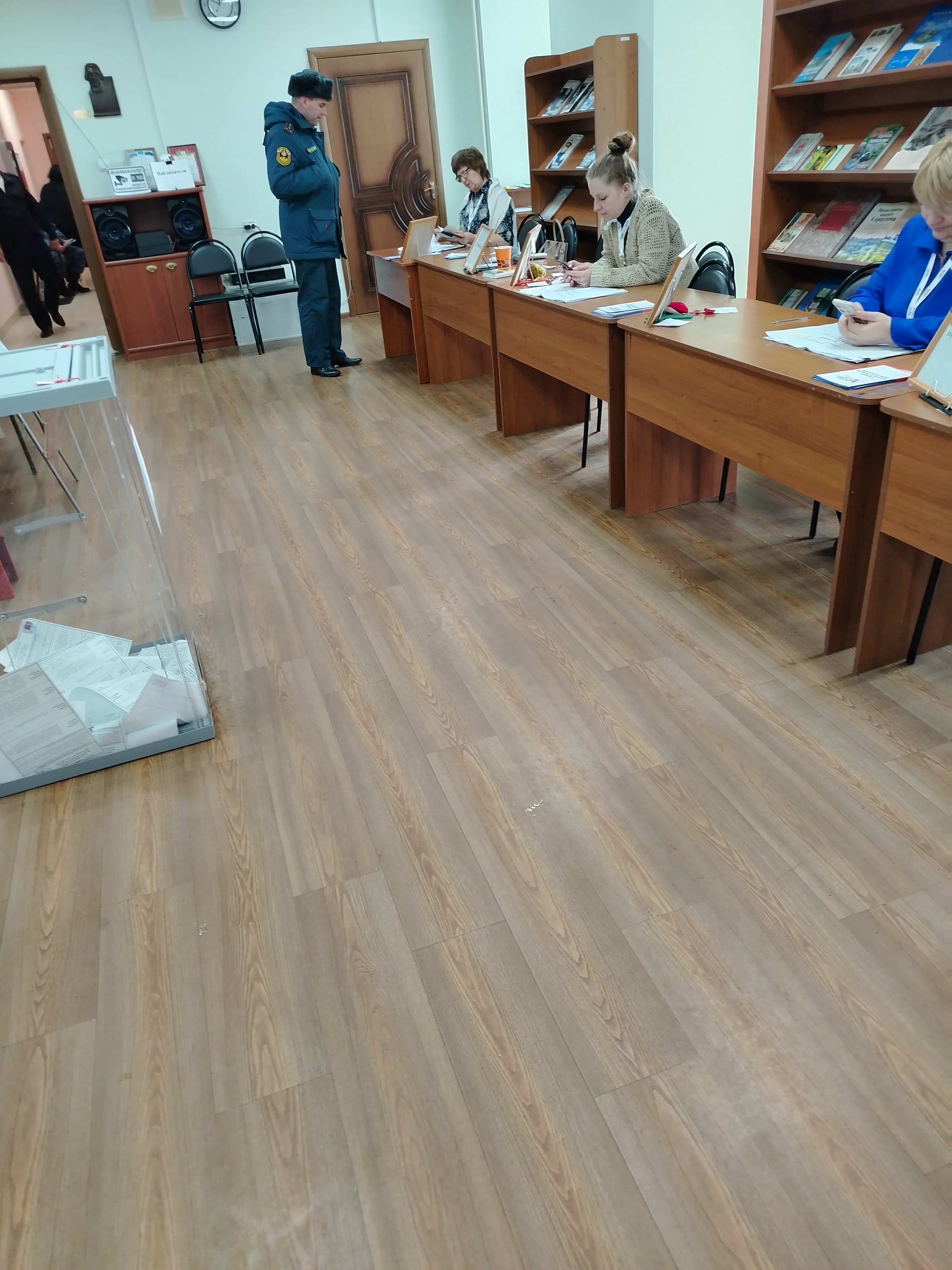 Сообщение наблюдателя — УИК №3421, Московская область