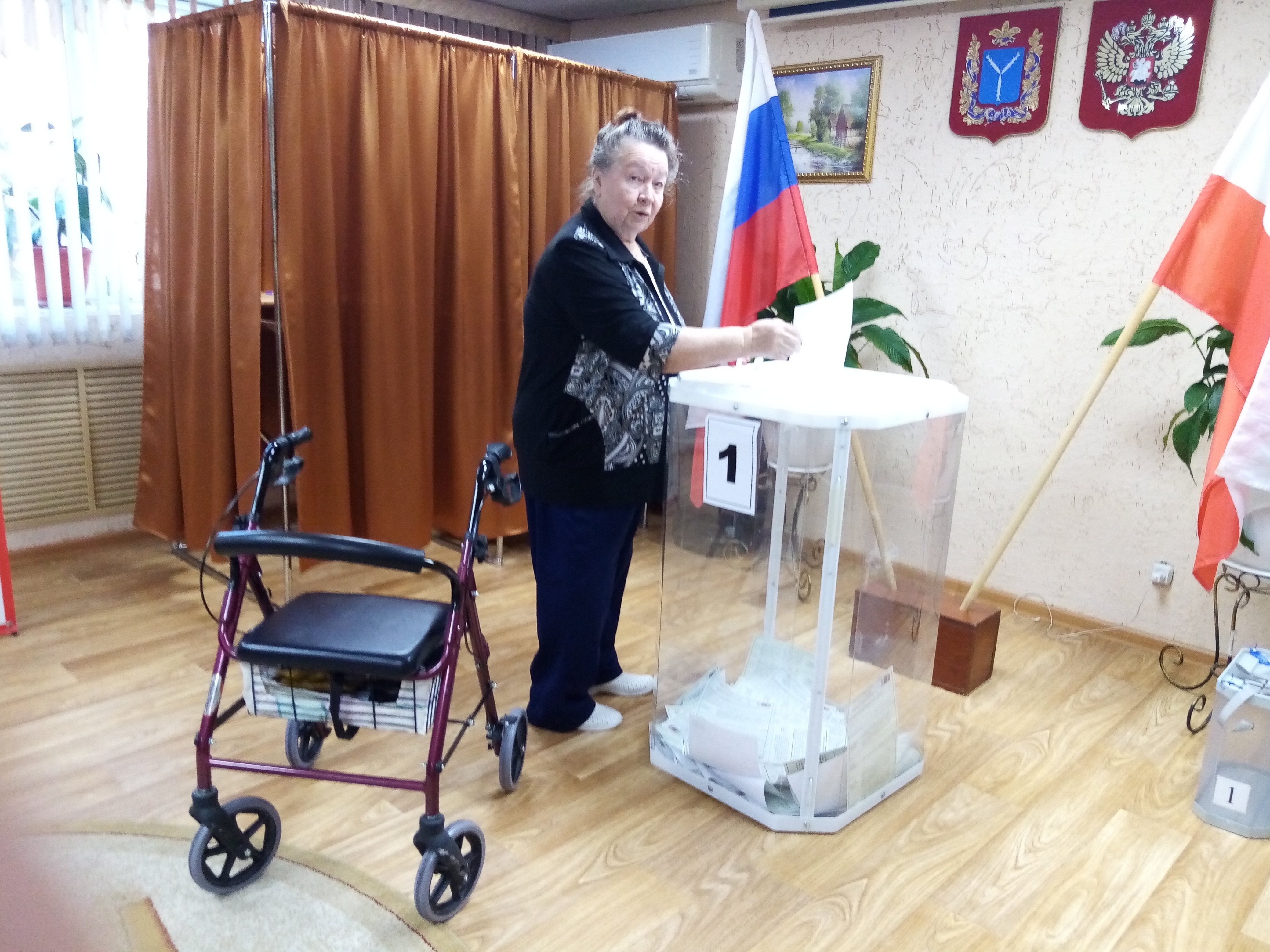 Сообщение наблюдателя — УИК №1538, Саратовская область