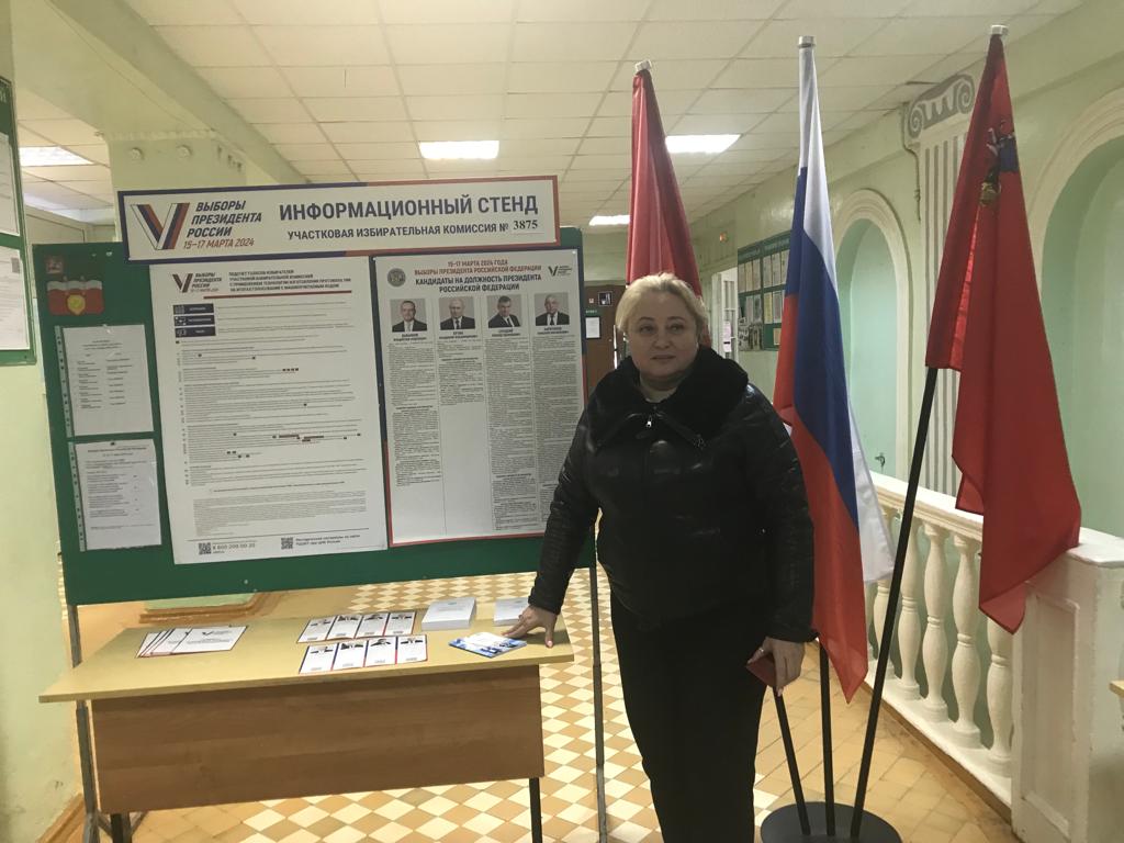 Сообщение наблюдателя — УИК №3875, Московская область