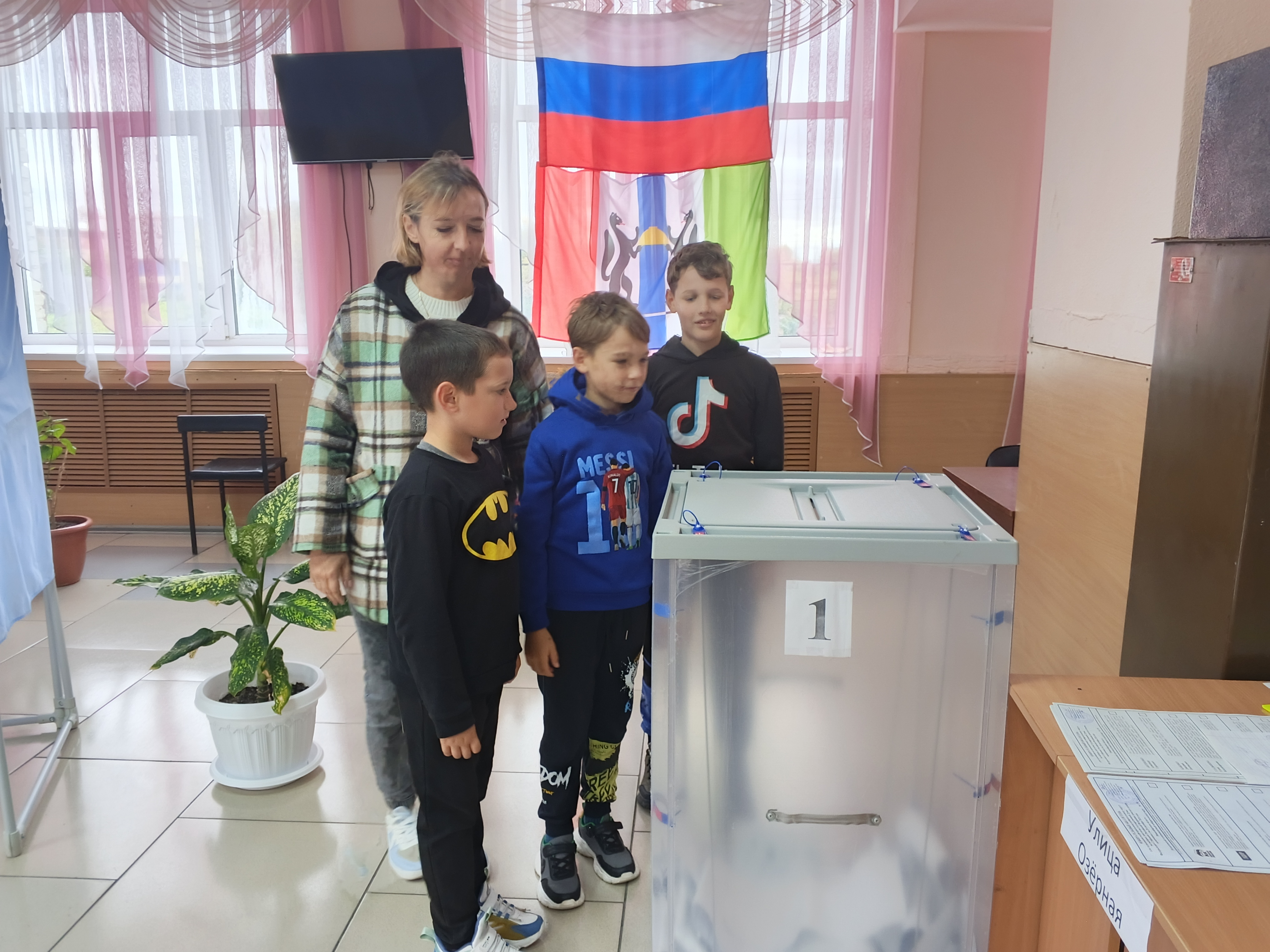 Сообщение — УИК №15, Новосибирская область