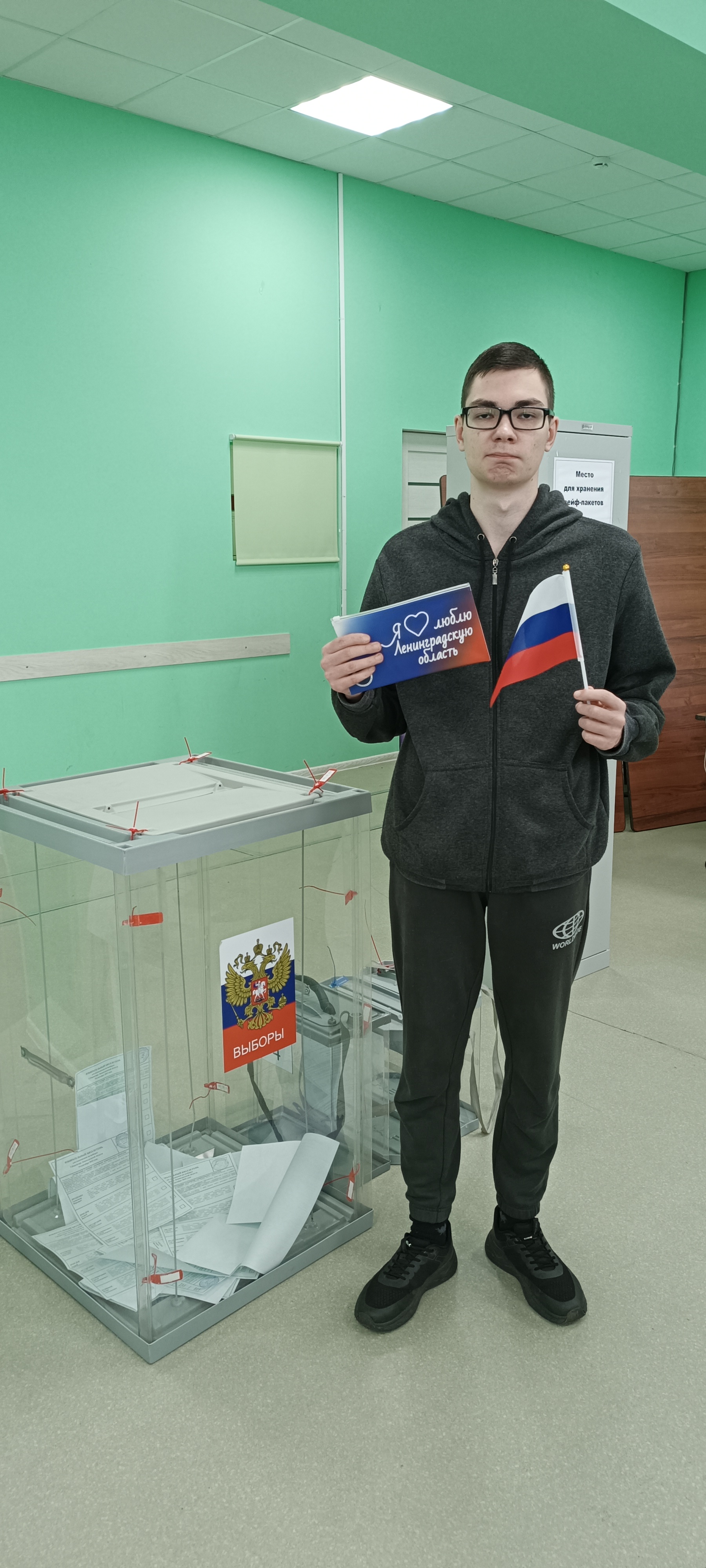 Сообщение наблюдателя — УИК №695, Ленинградская область