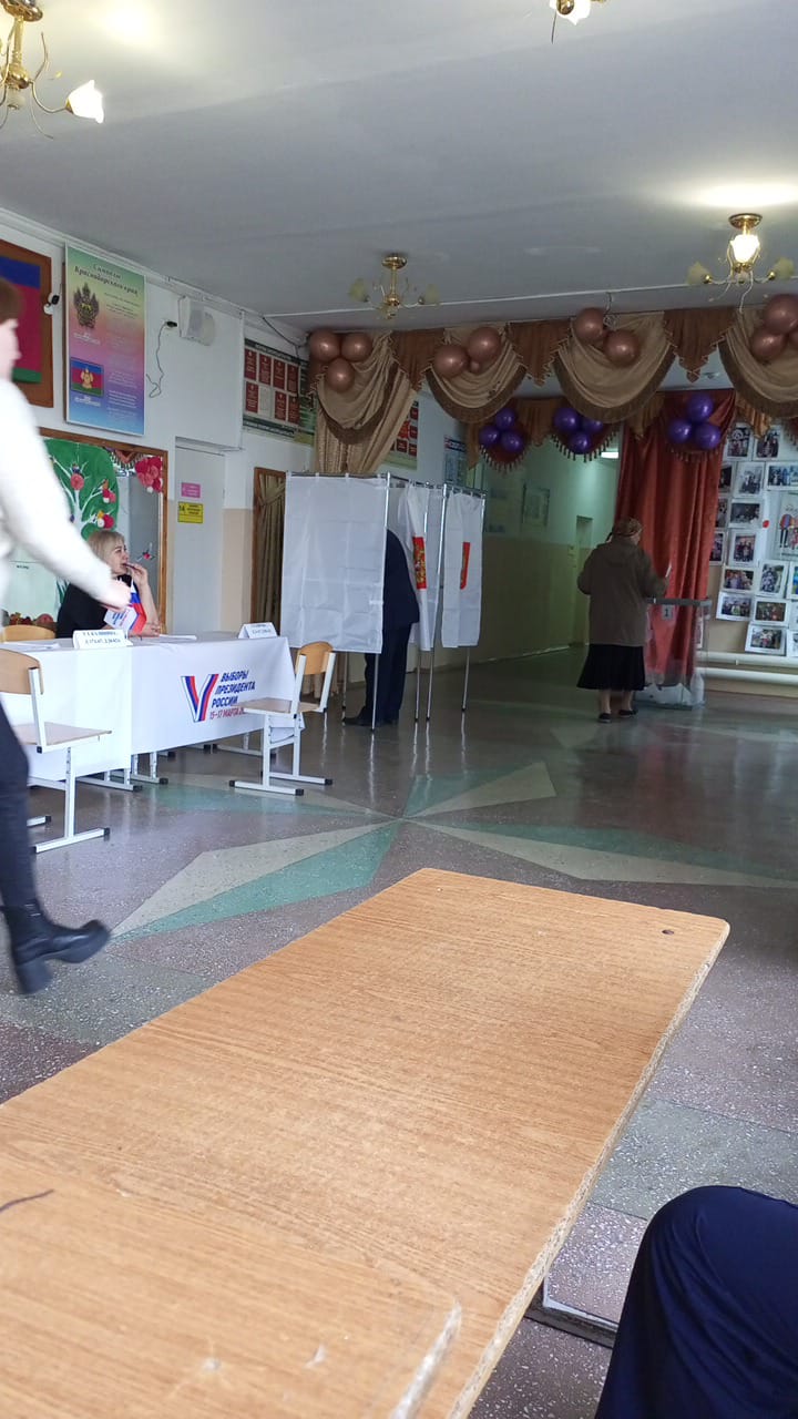 Сообщение наблюдателя — УИК №3815, Краснодарский край