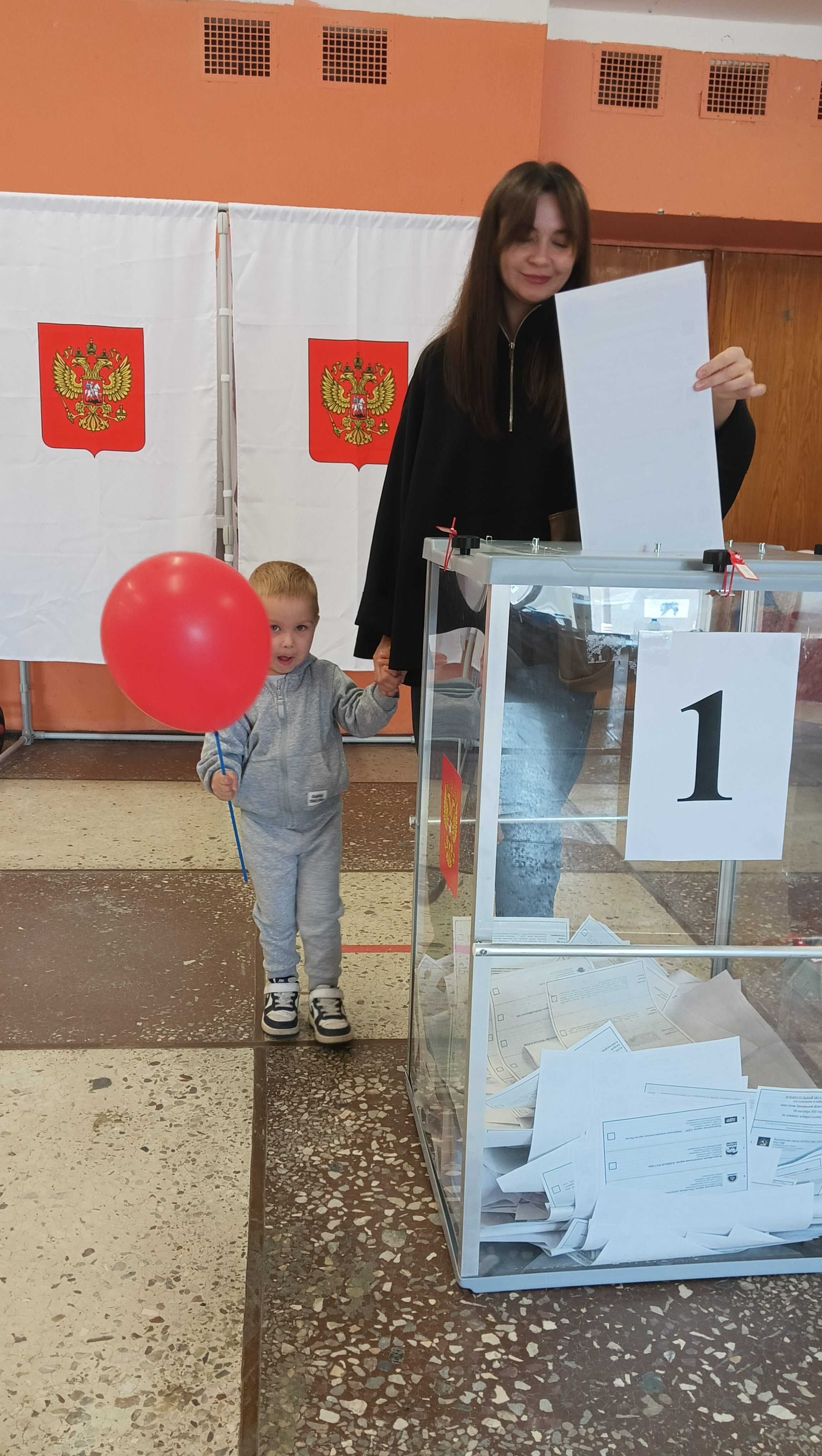 Сообщение — УИК №1396, Московская область