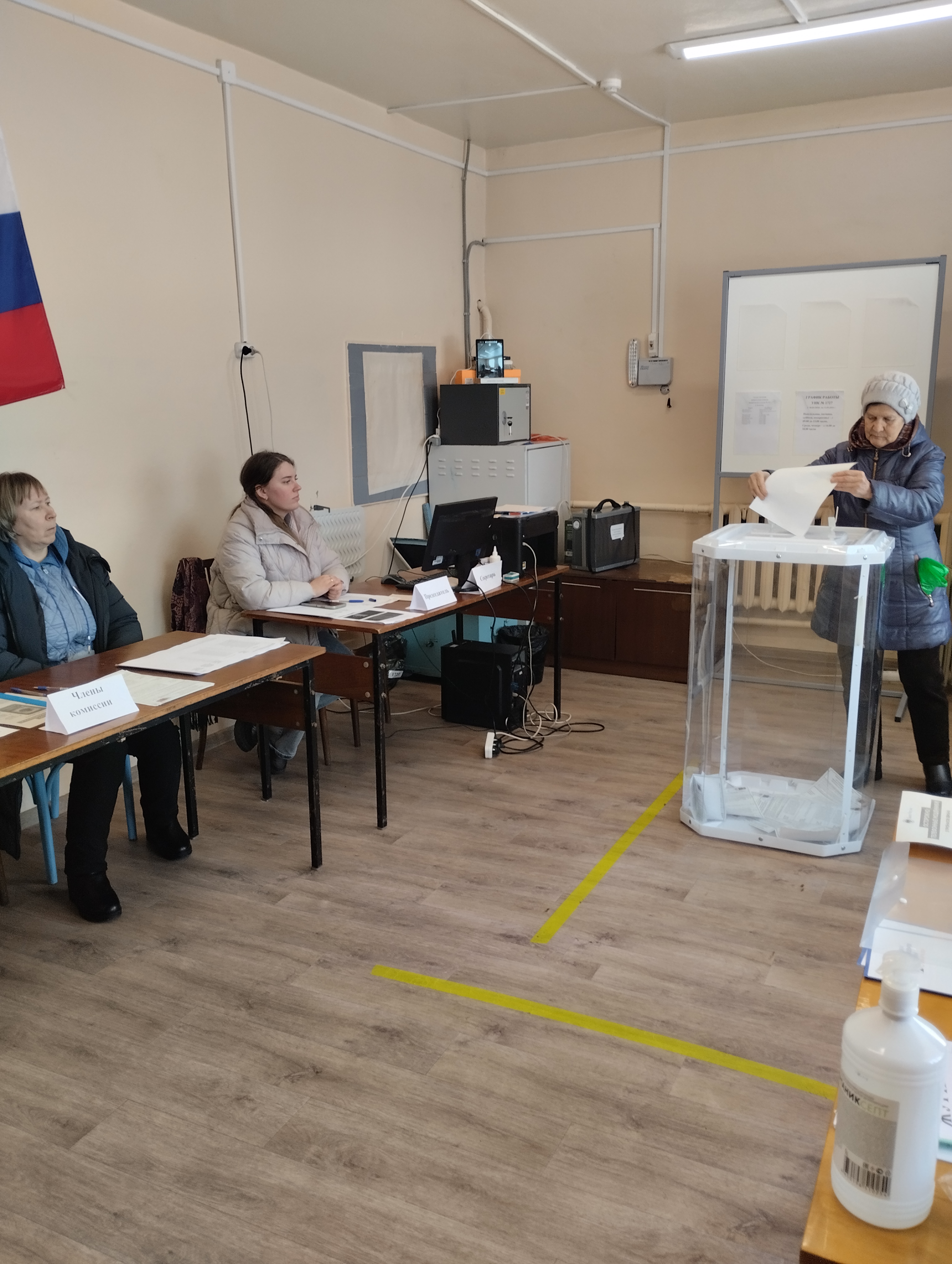 Сообщение наблюдателя — УИК №1727, Нижегородская область