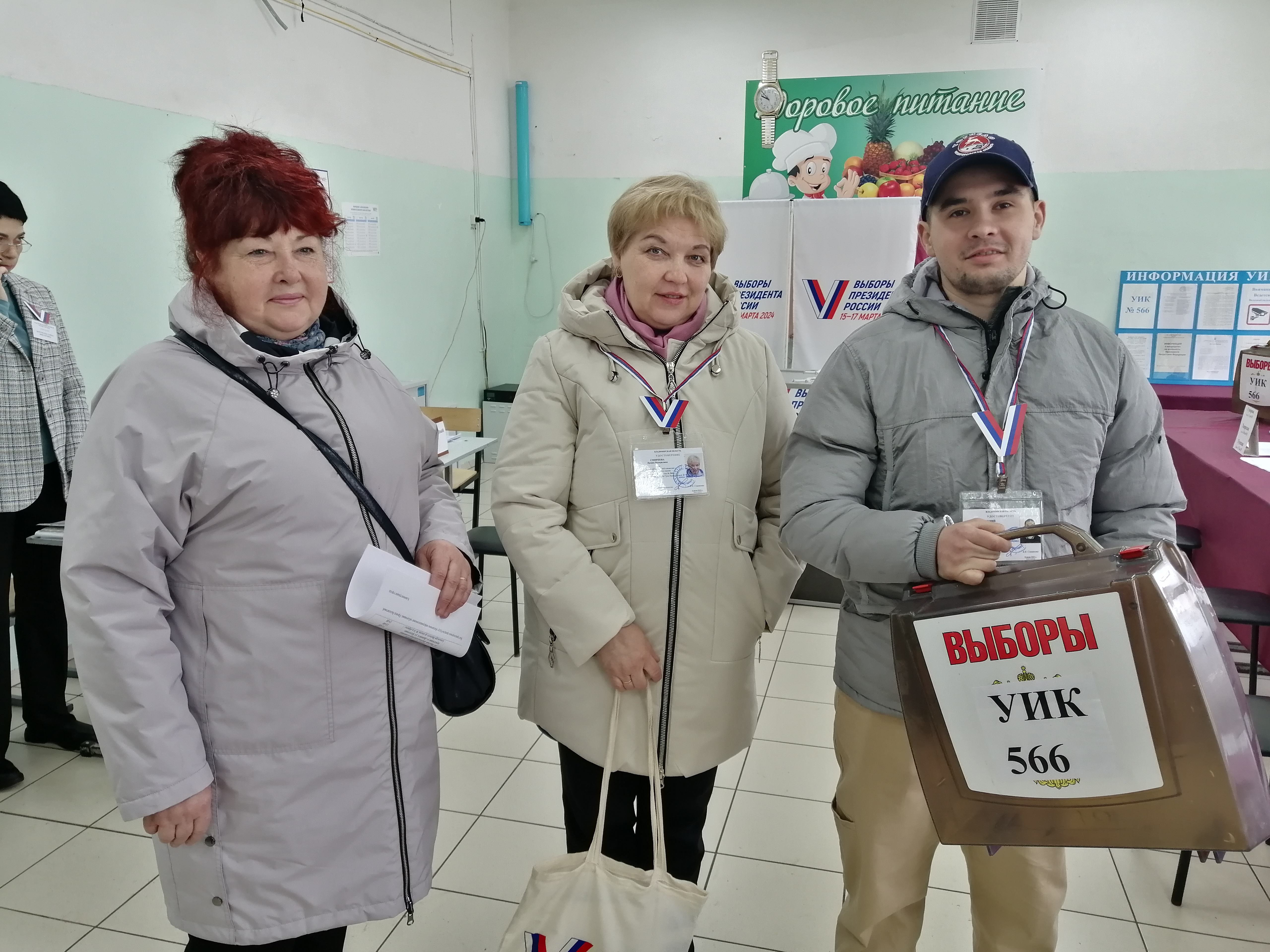 Сообщение наблюдателя — УИК №566, Владимирская область