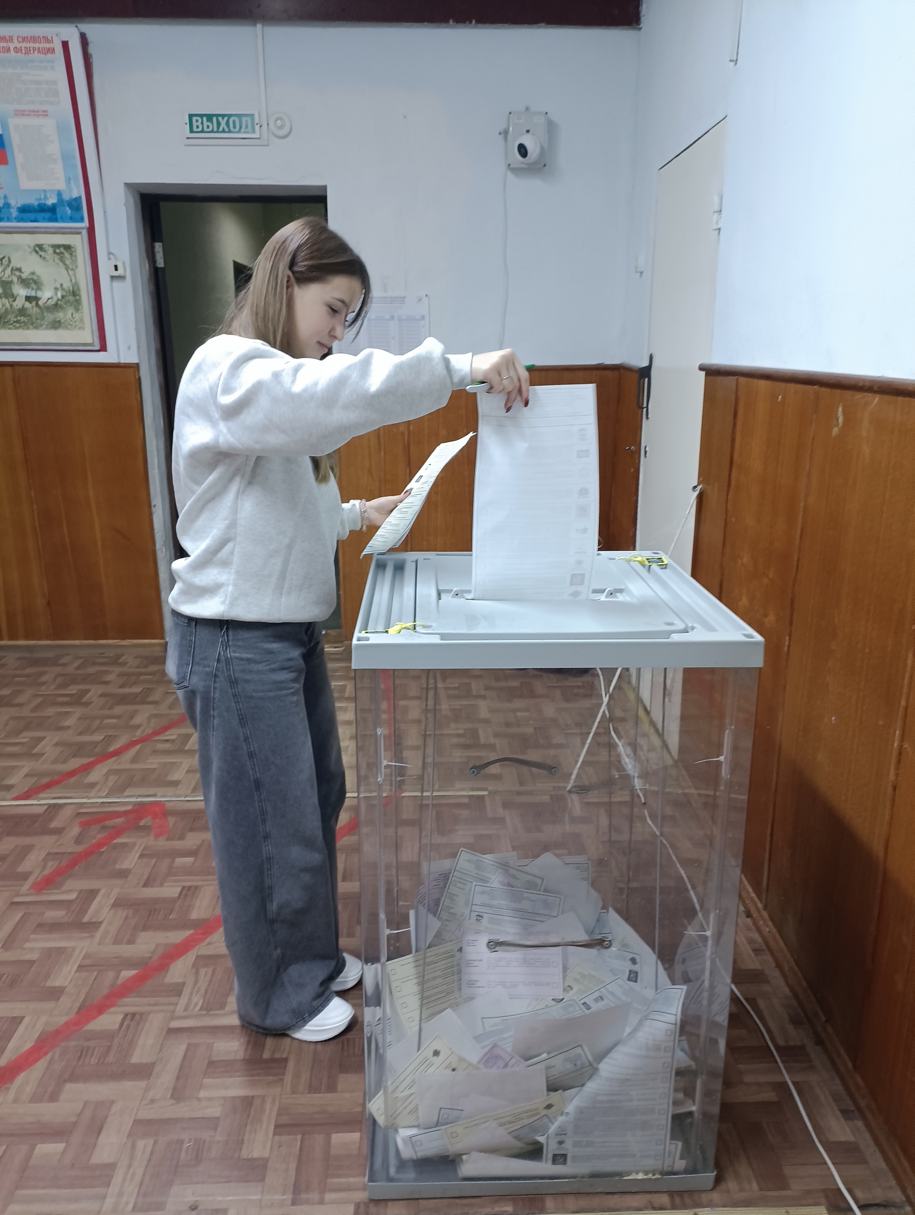 Сообщение — УИК №945, Омская область