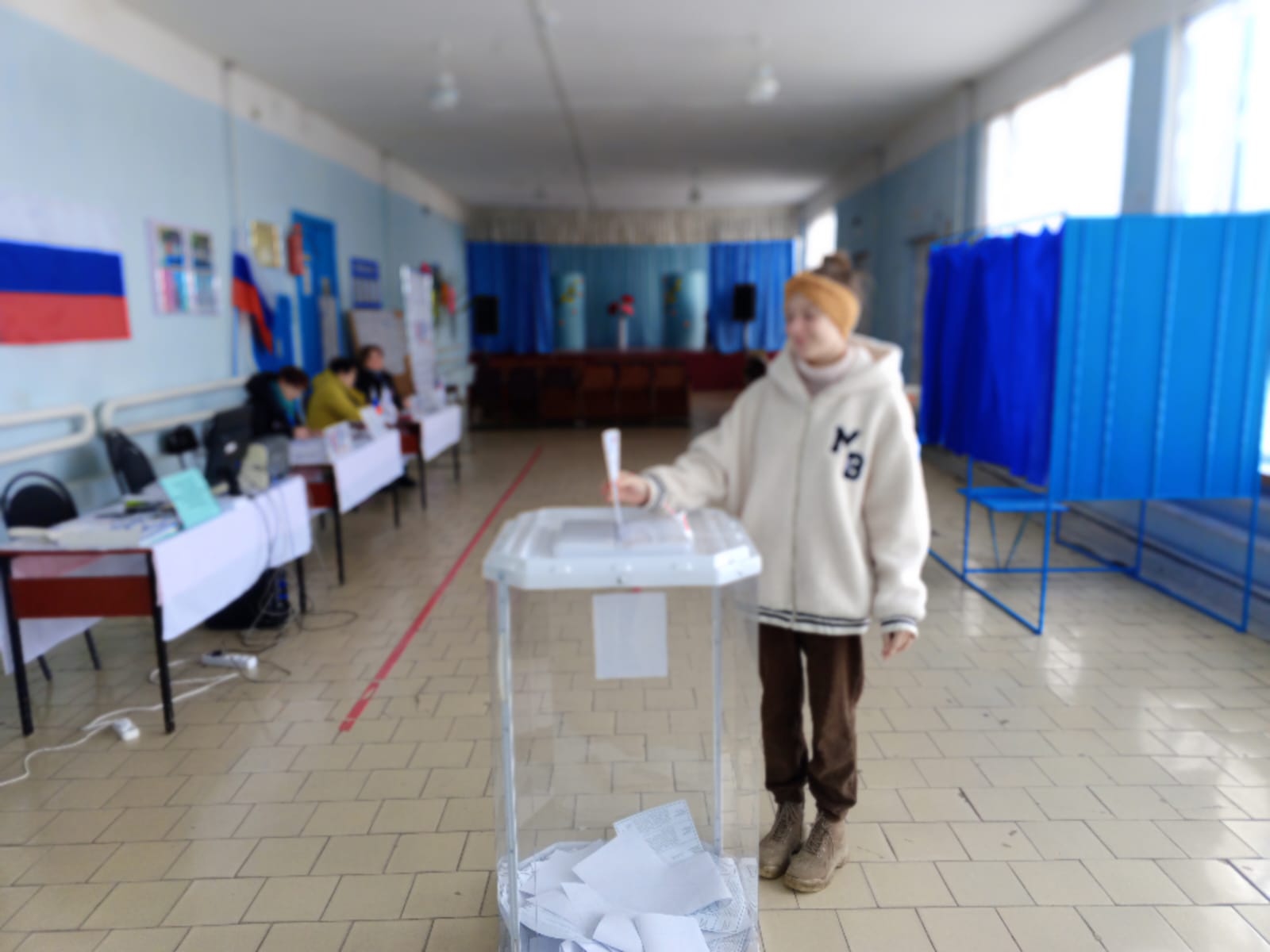 Сообщение наблюдателя — УИК №3702, Воронежская область
