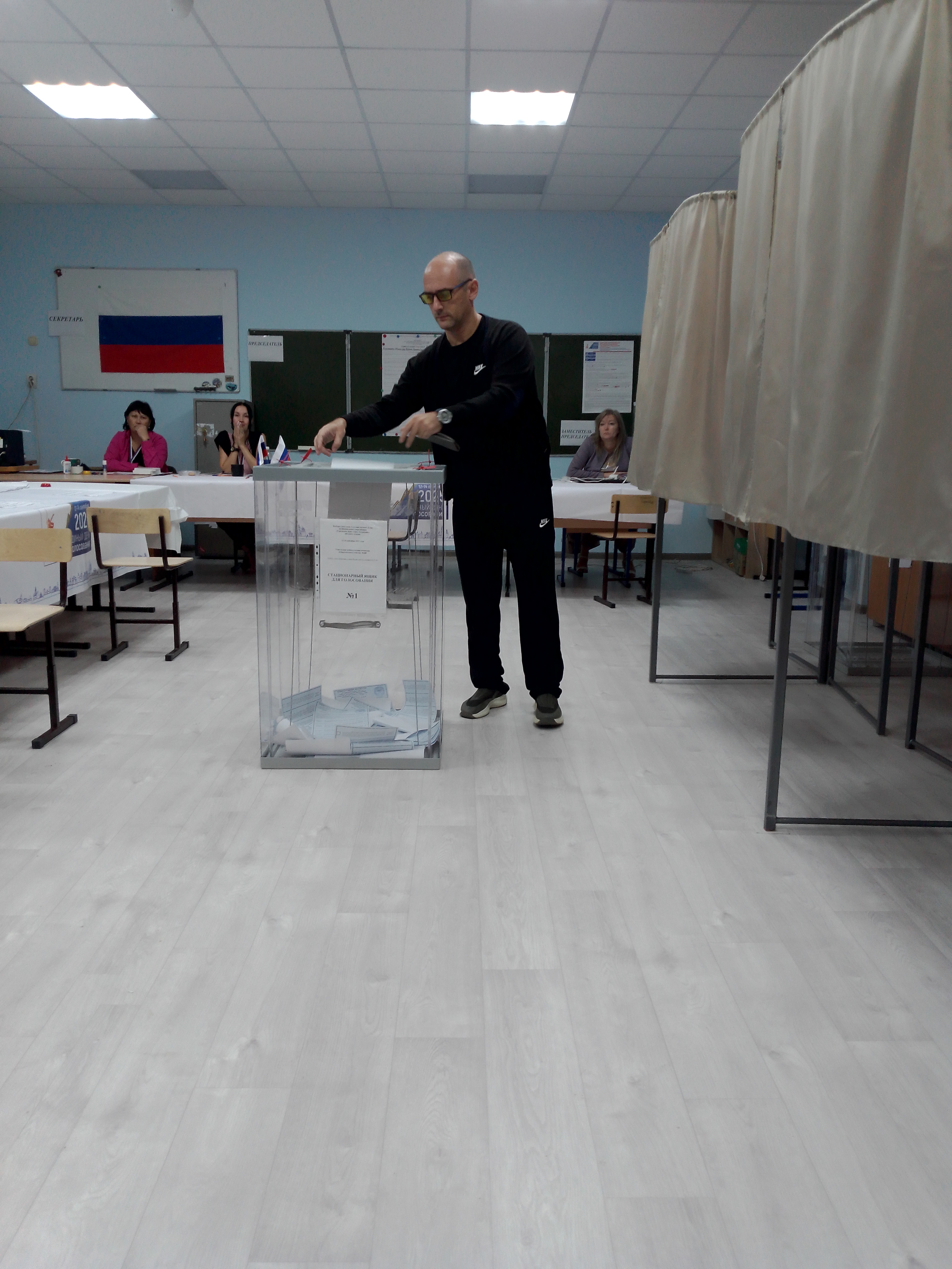 Сообщение наблюдателя — УИК №208, Астраханская область