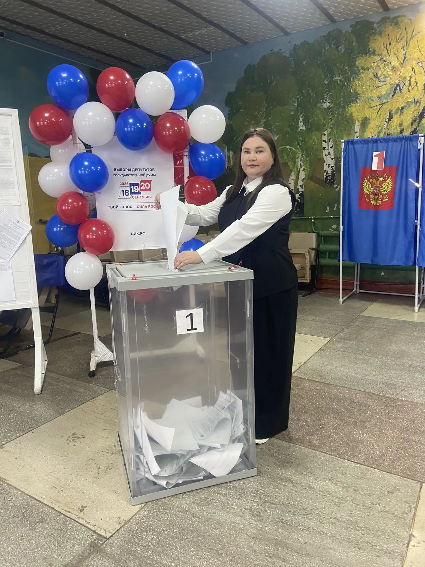 Сообщение — УИК №1245, Новосибирская область