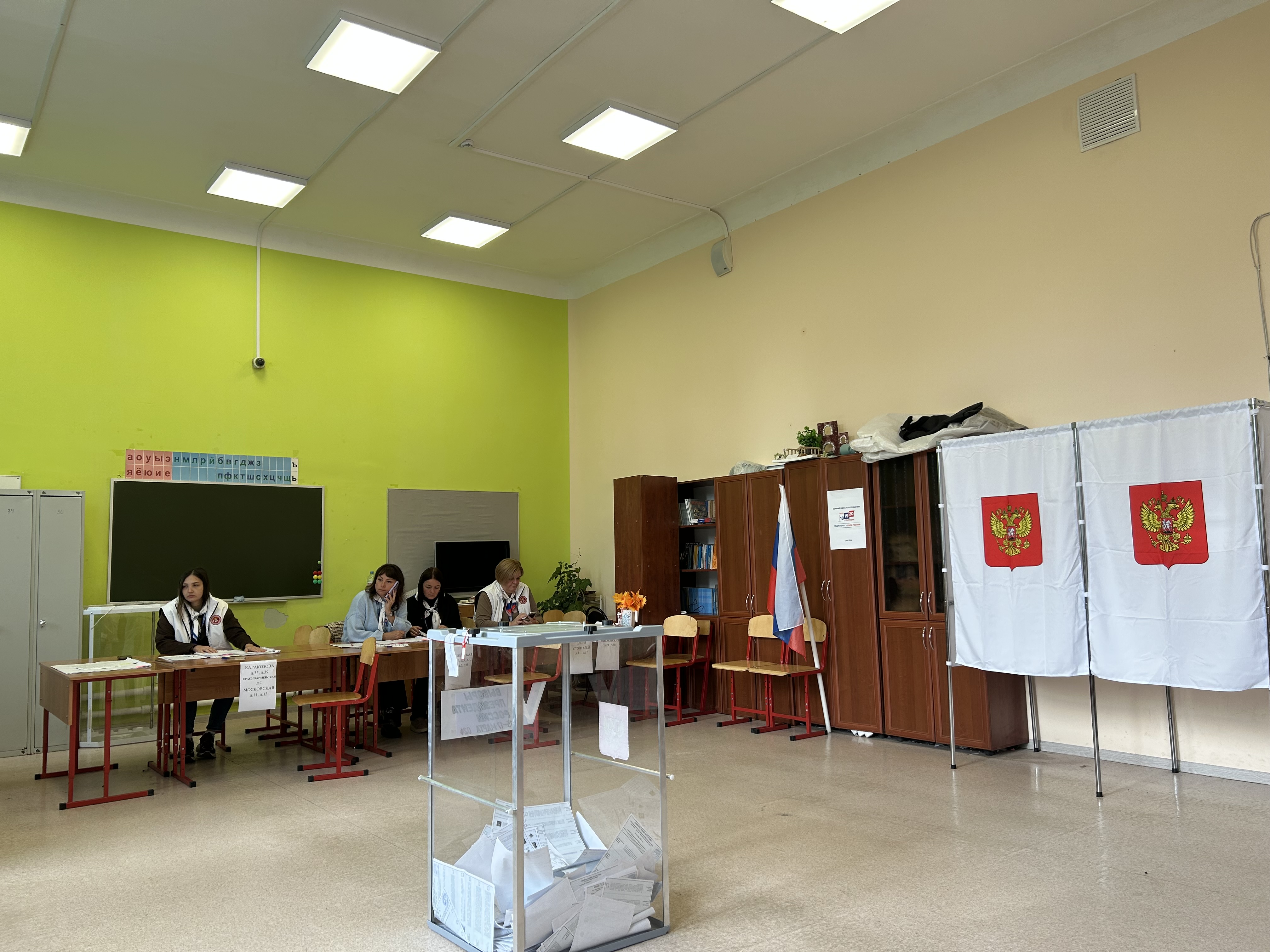 Сообщение — УИК №1581, Московская область