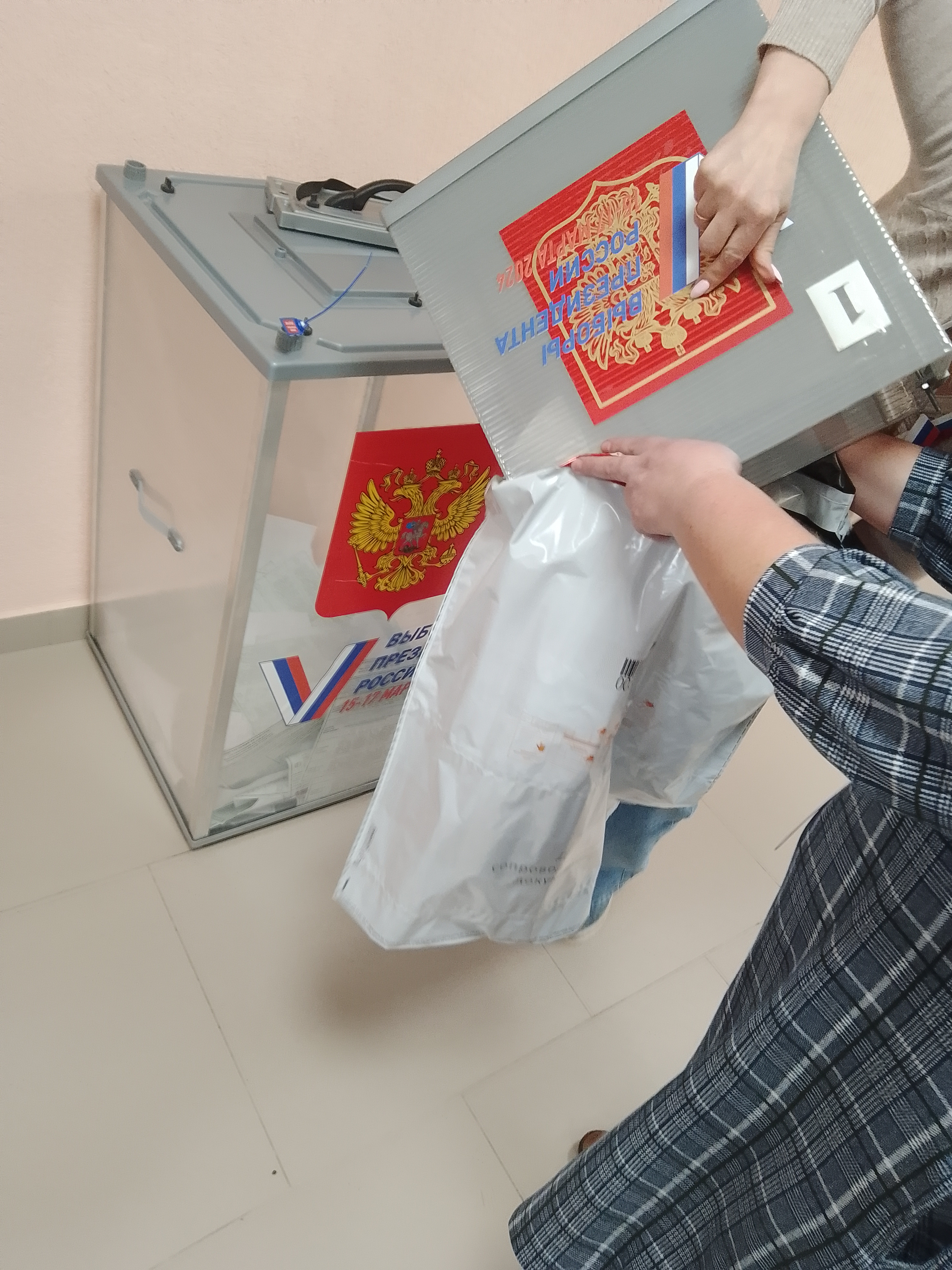Сообщение наблюдателя — УИК №306, Новгородская область