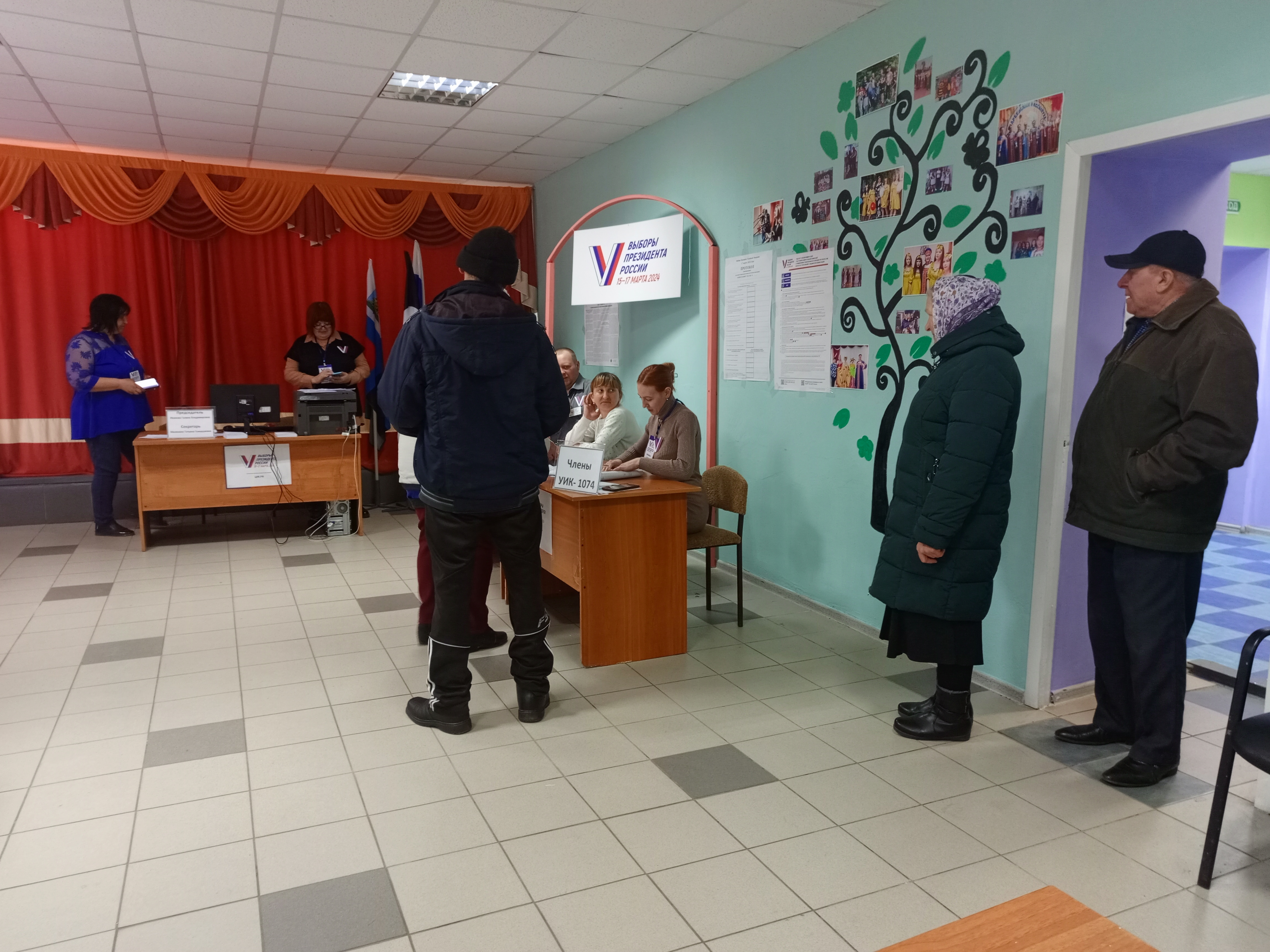 Сообщение наблюдателя — УИК №1074, Белгородская область