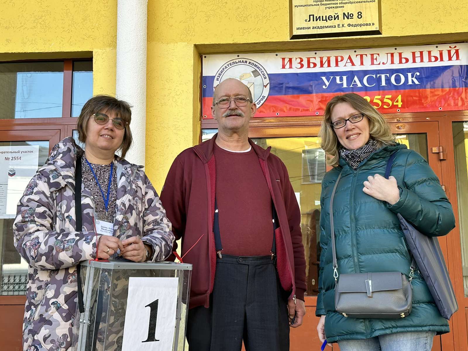 Сообщение наблюдателя — УИК №2554, Нижегородская область