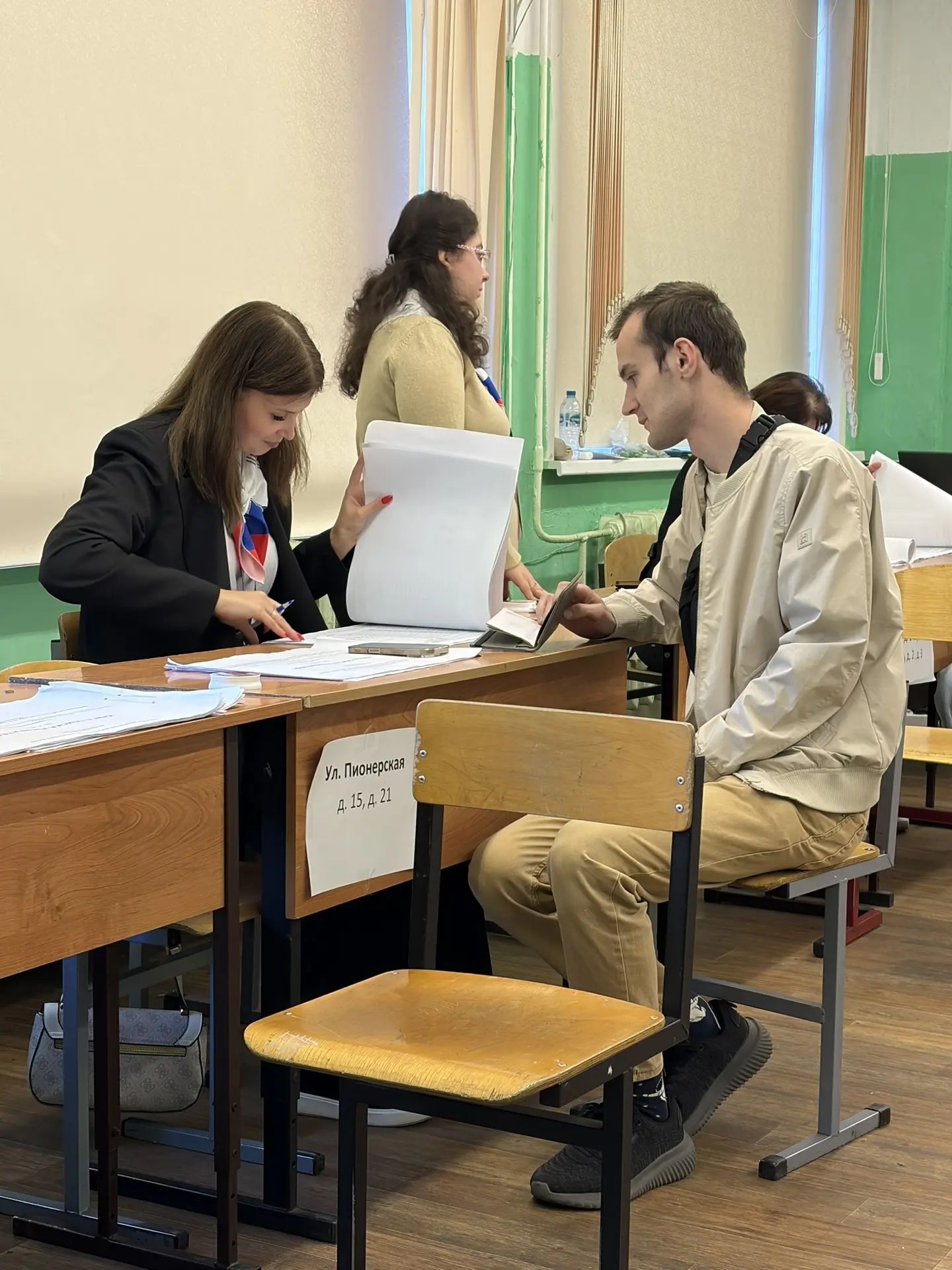 Сообщение — УИК №1549, Московская область