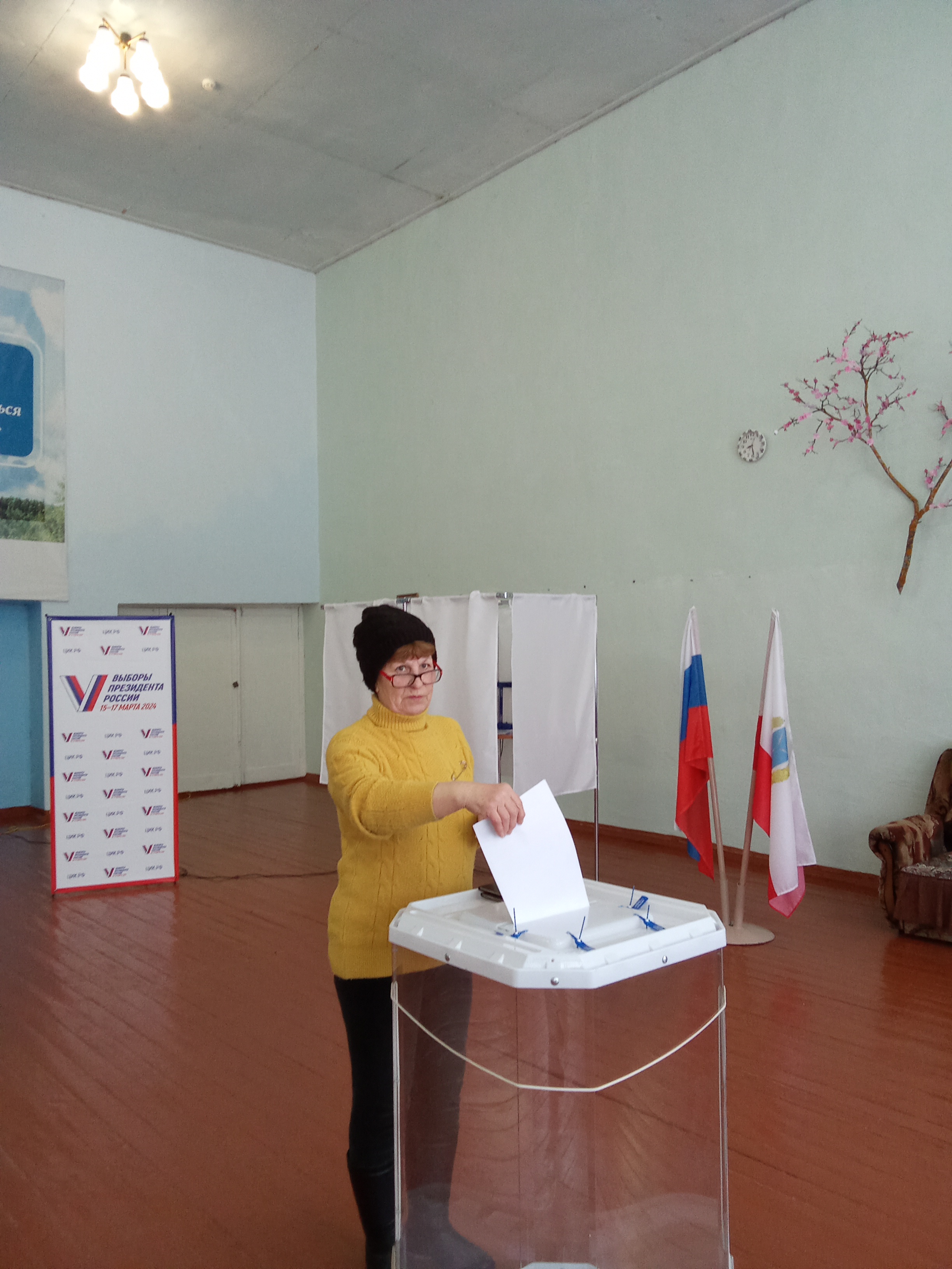 Сообщение наблюдателя — УИК №450, Саратовская область