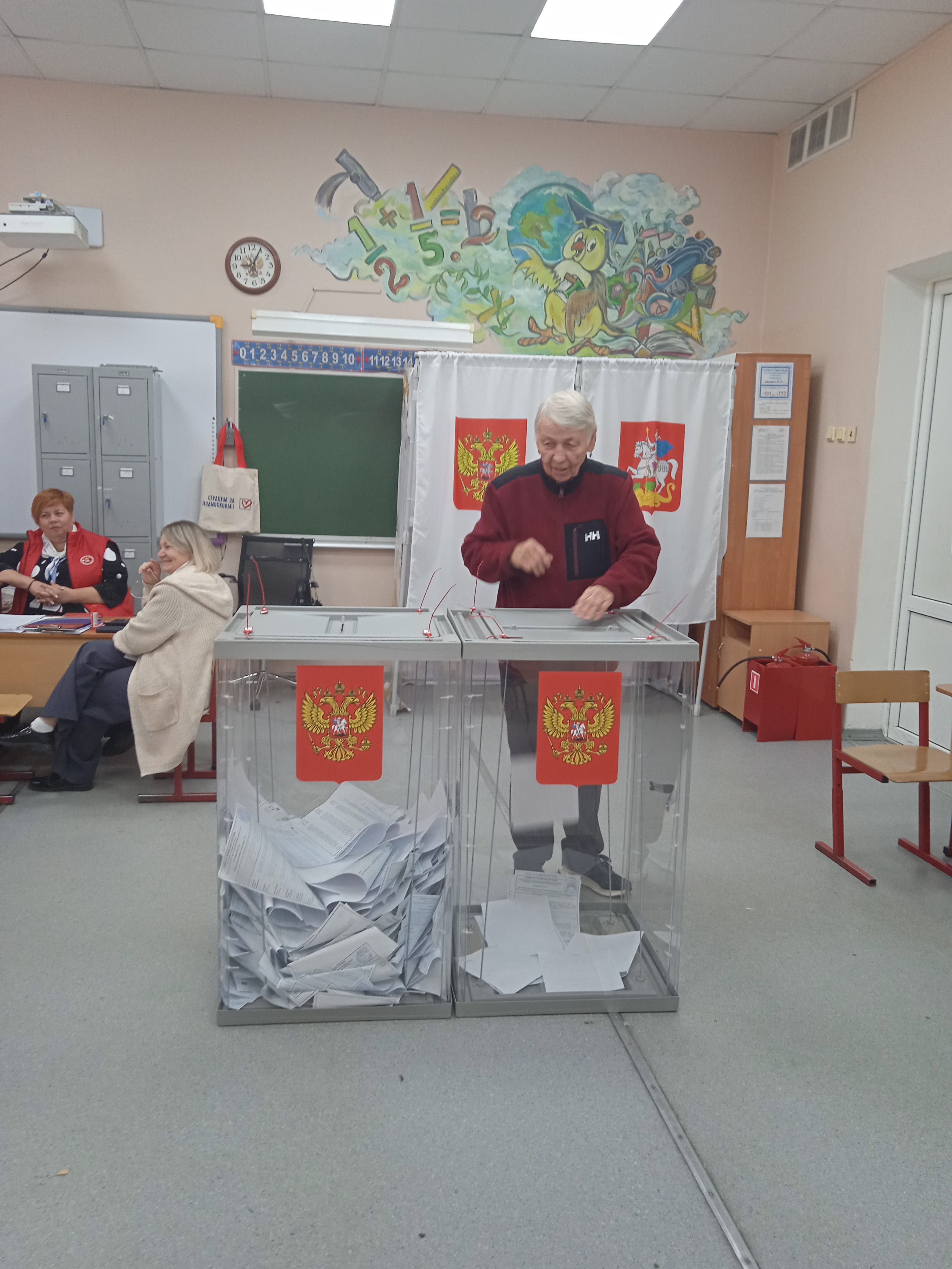 Сообщение — УИК №2457, Московская область