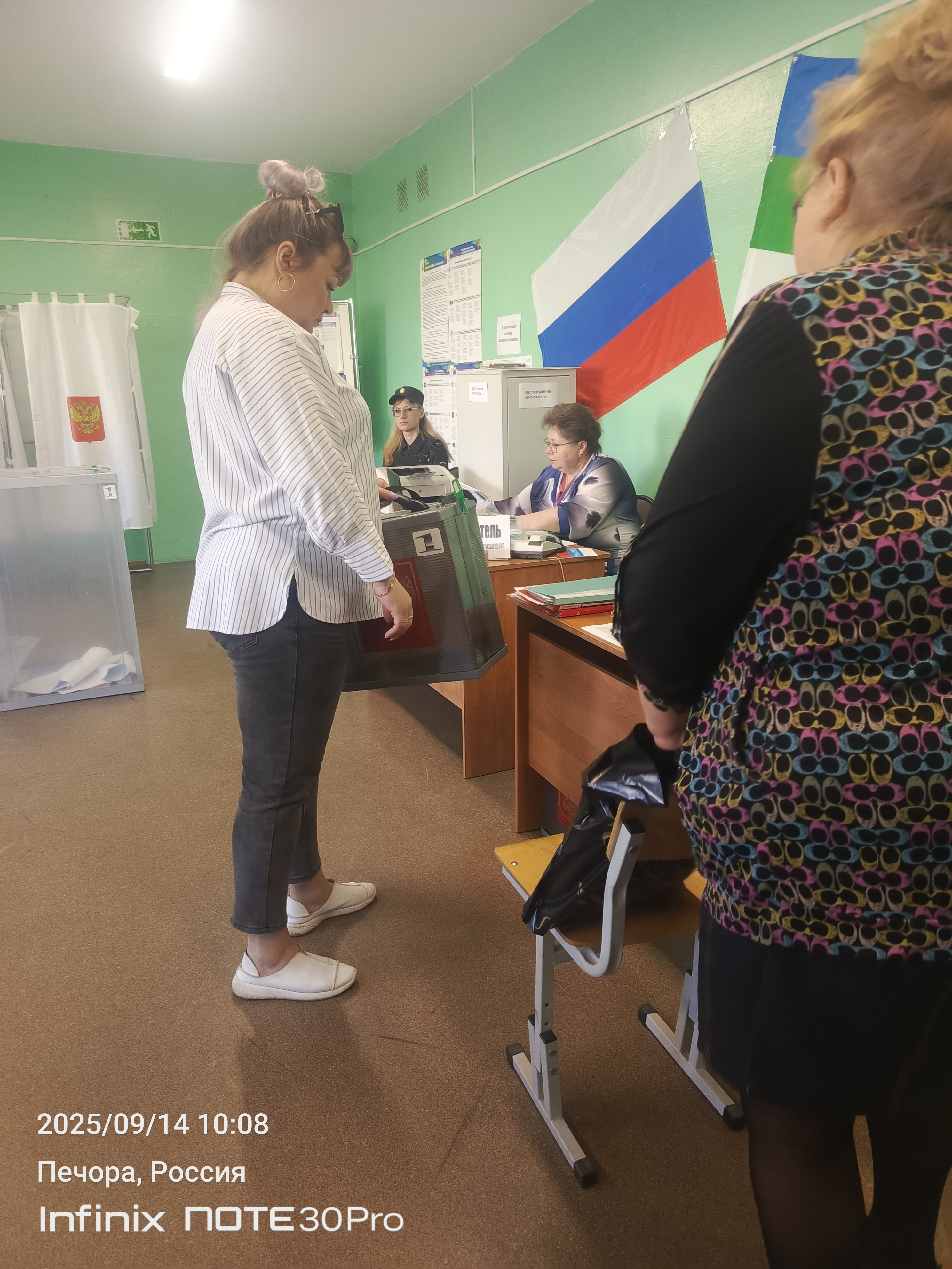 Сообщение наблюдателя — УИК №212, Республика Коми