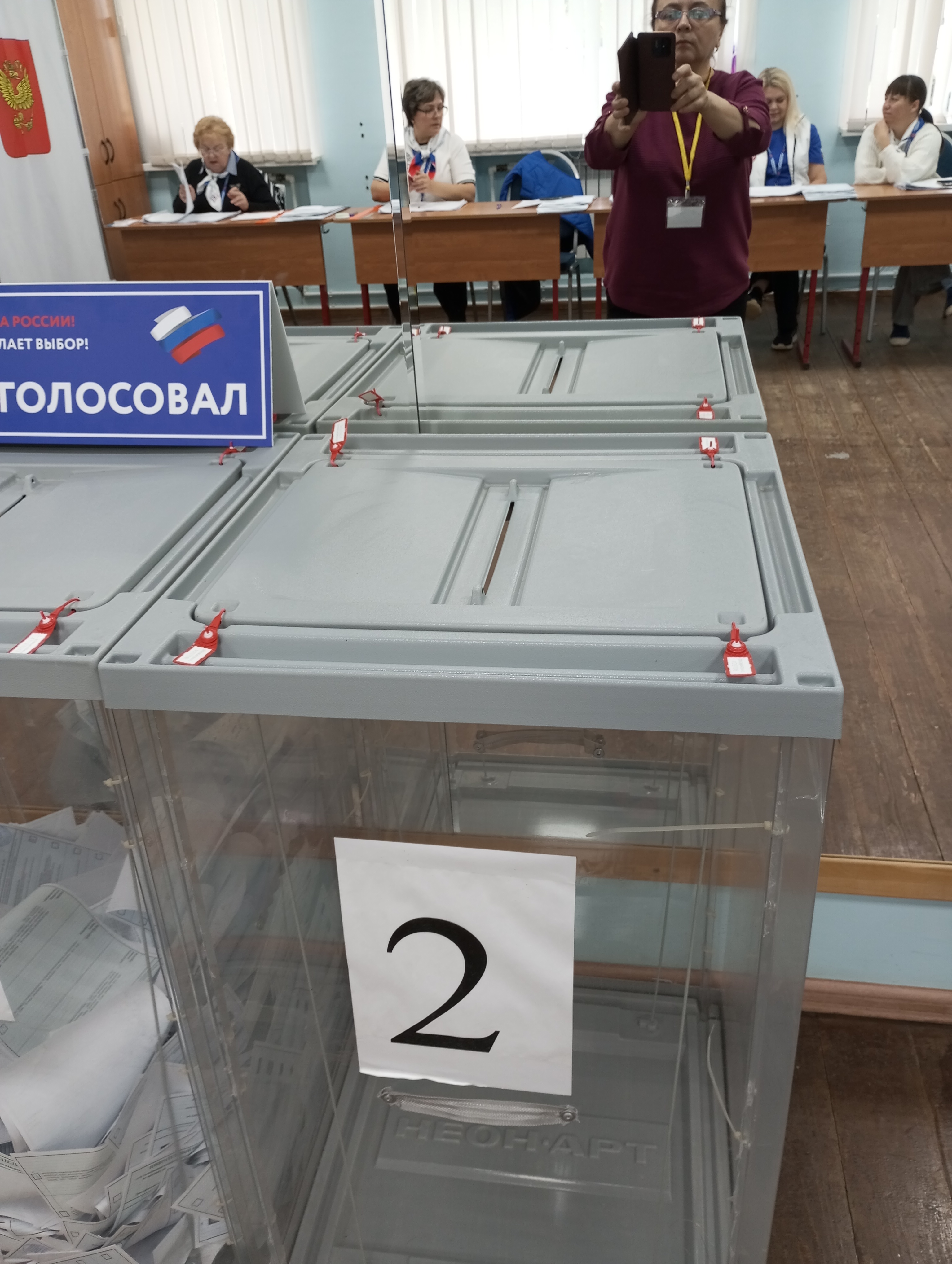 Сообщение — УИК №3095, Московская область