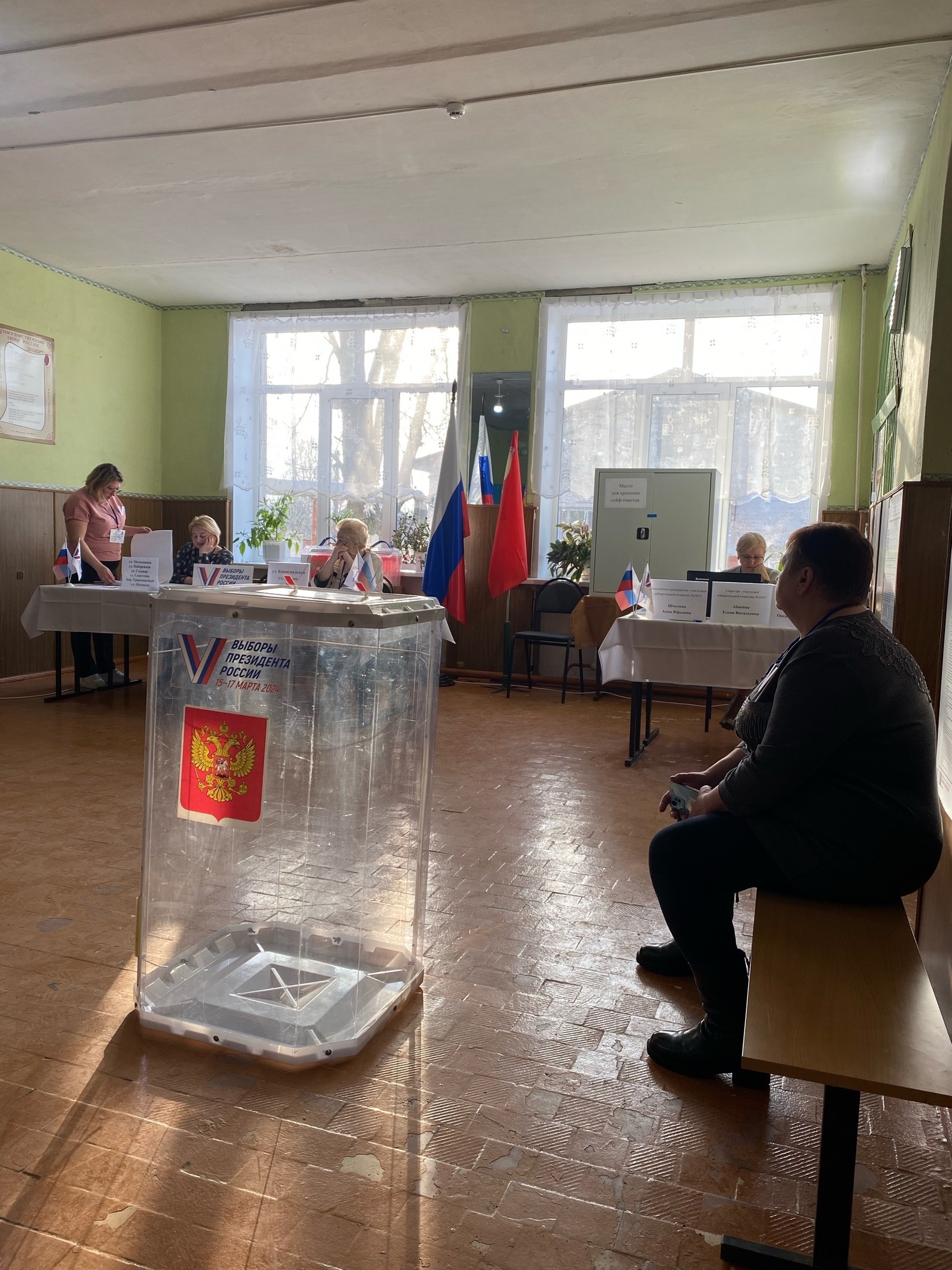 Сообщение наблюдателя — УИК №2807, Воронежская область