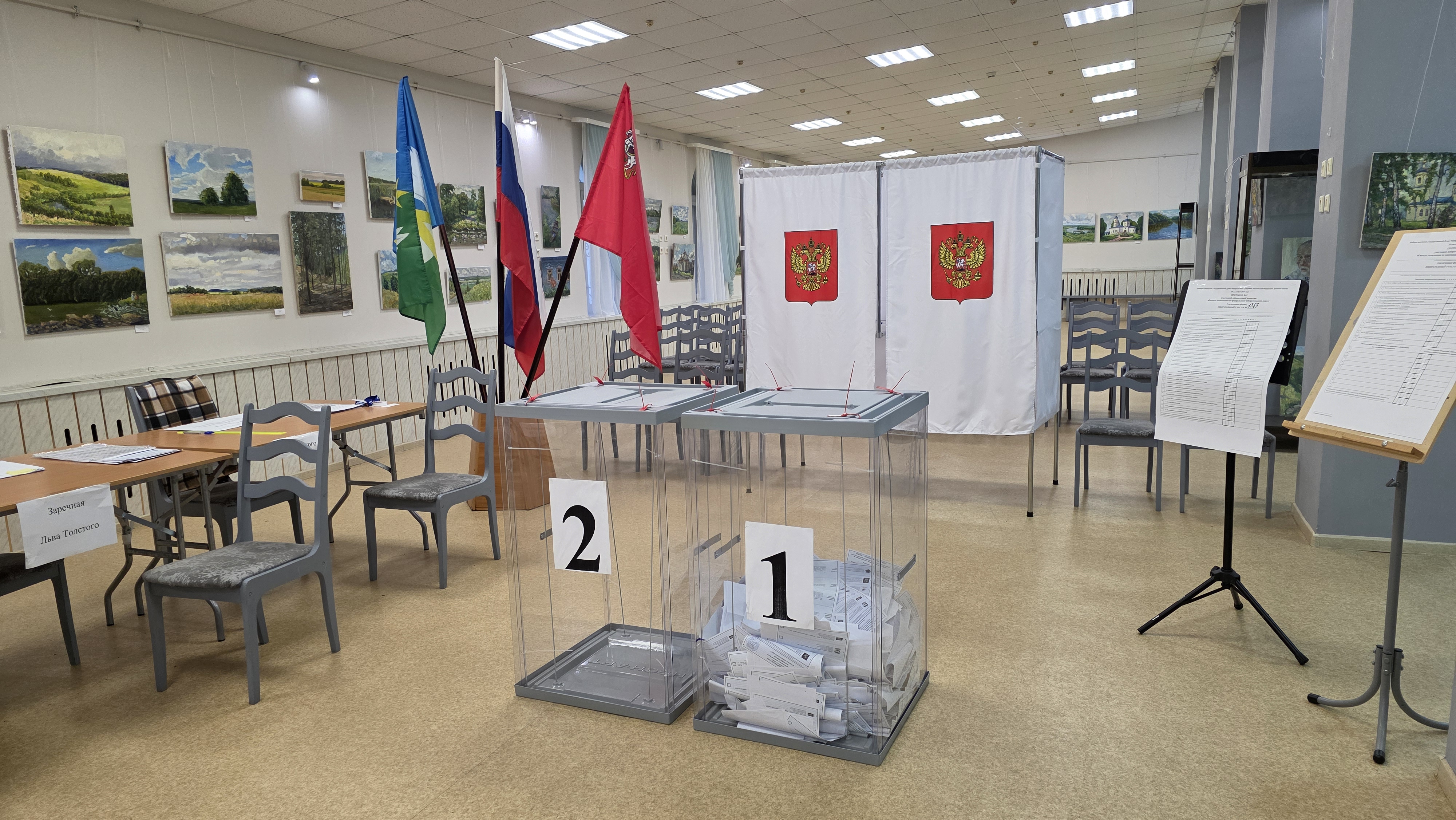 Сообщение — УИК №1365, Московская область