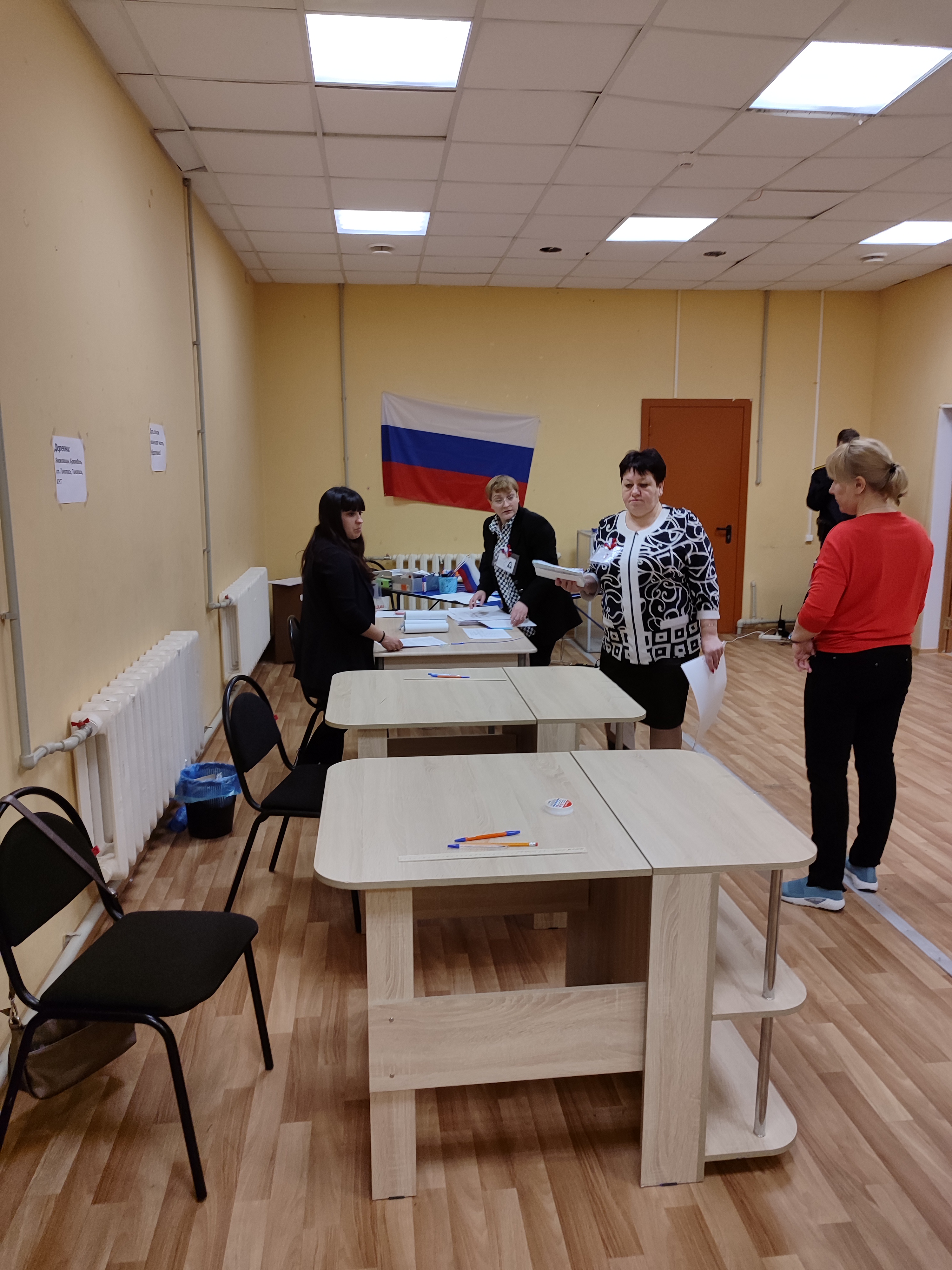 Сообщение наблюдателя — УИК №495, Ленинградская область