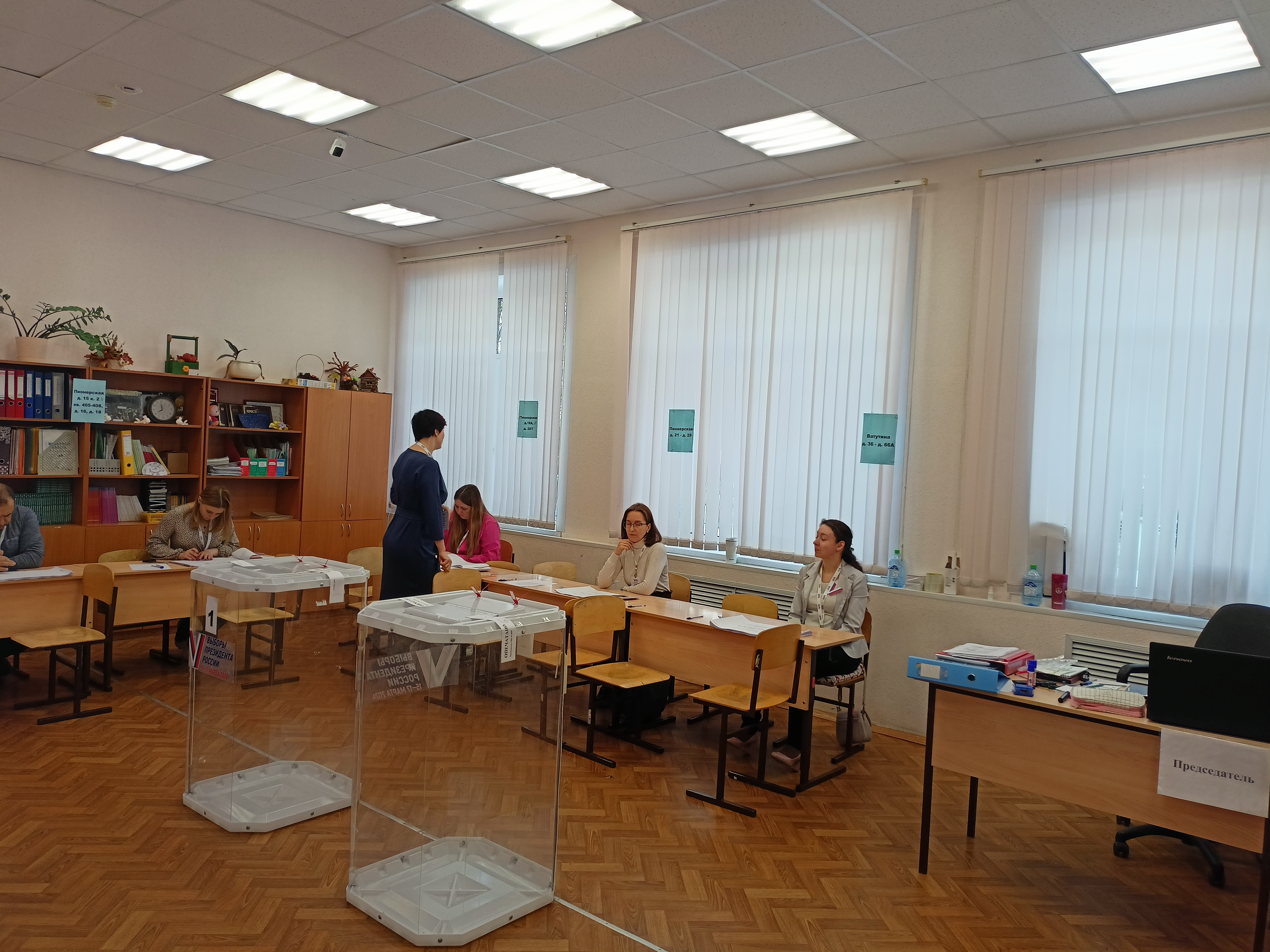 Сообщение наблюдателя — УИК №4009, Московская область