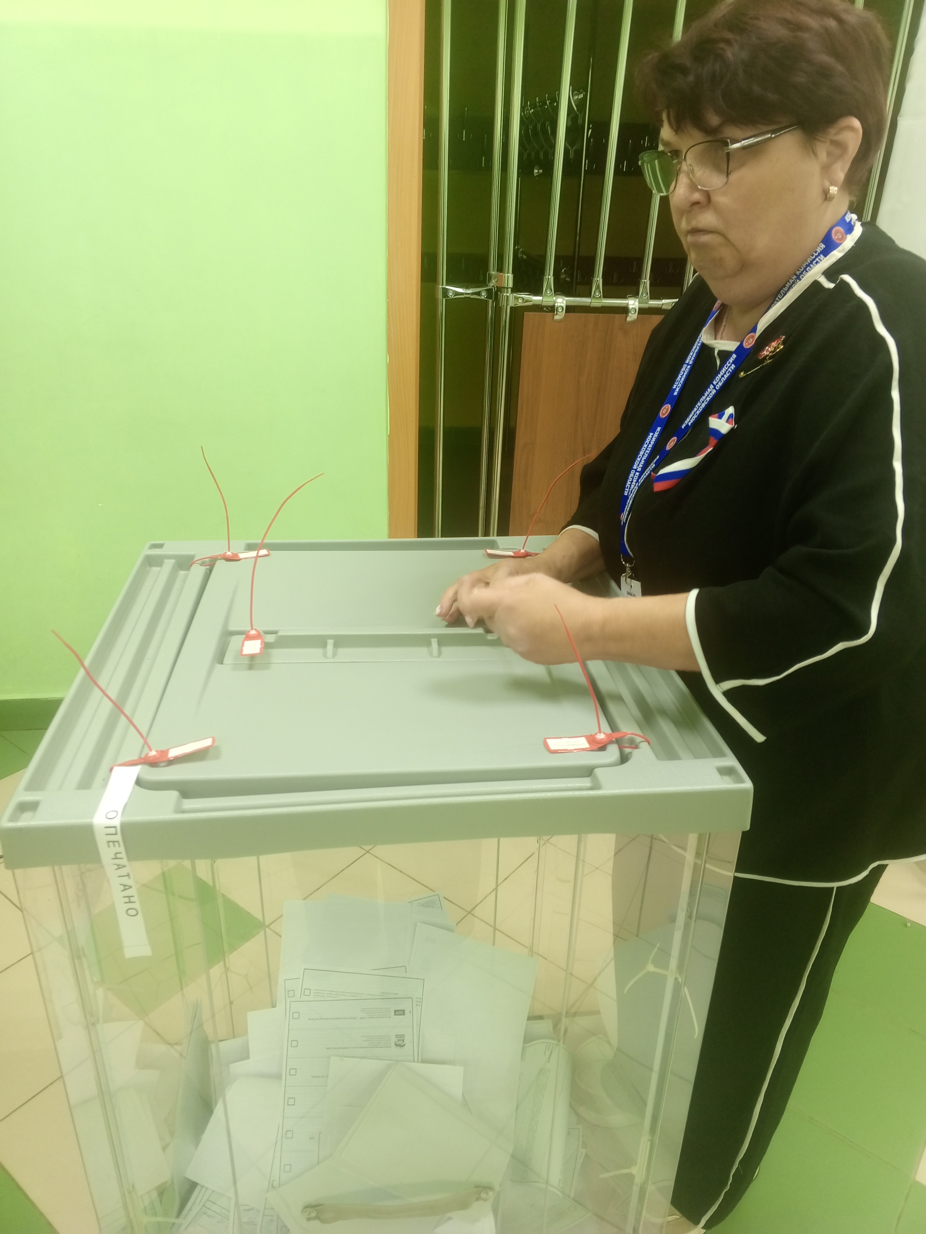 Сообщение — УИК №287, Московская область