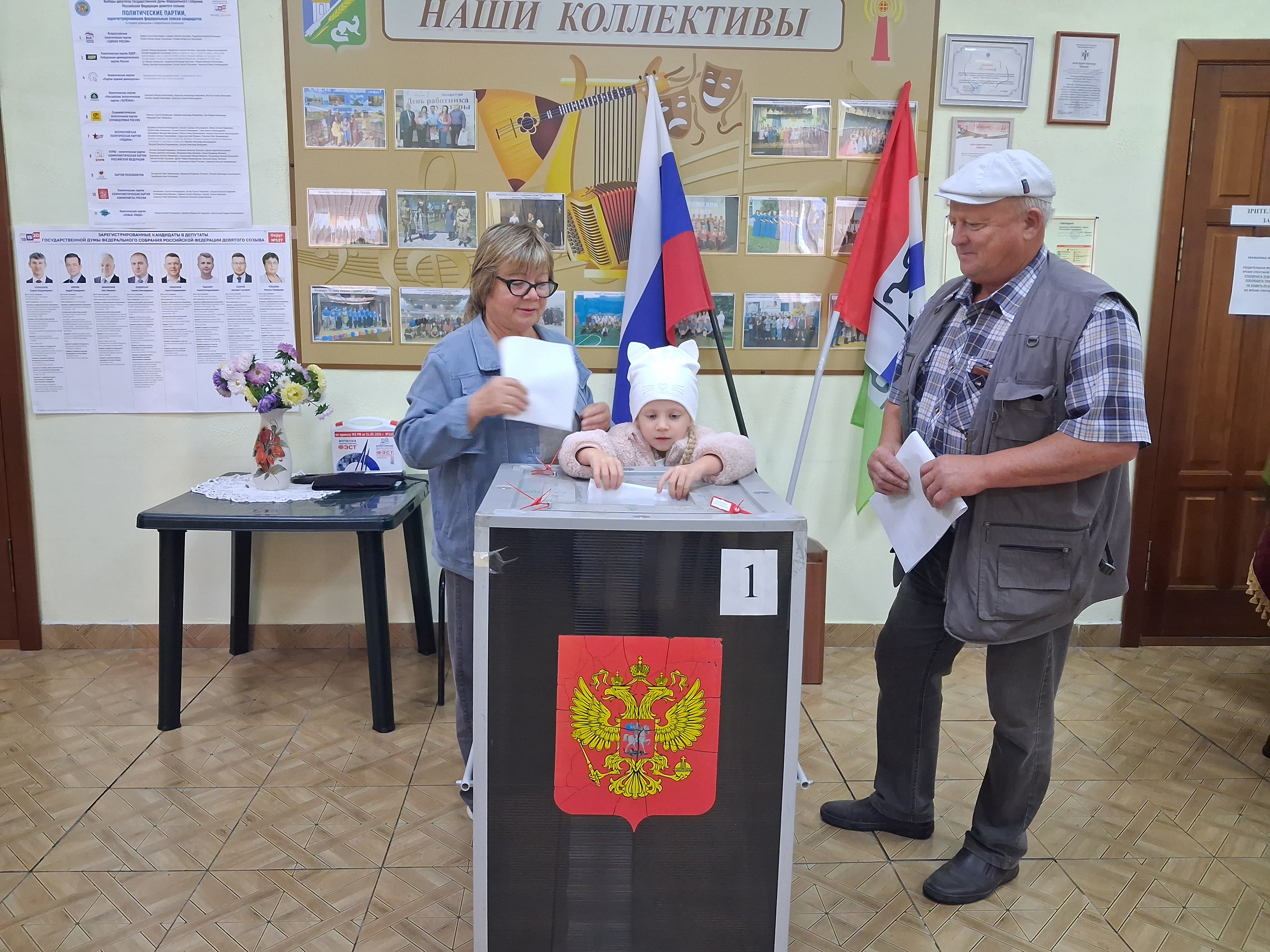 Сообщение — УИК №429, Новосибирская область