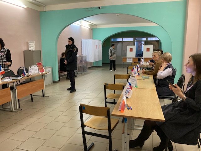 Сообщение наблюдателя — УИК №303, Новгородская область