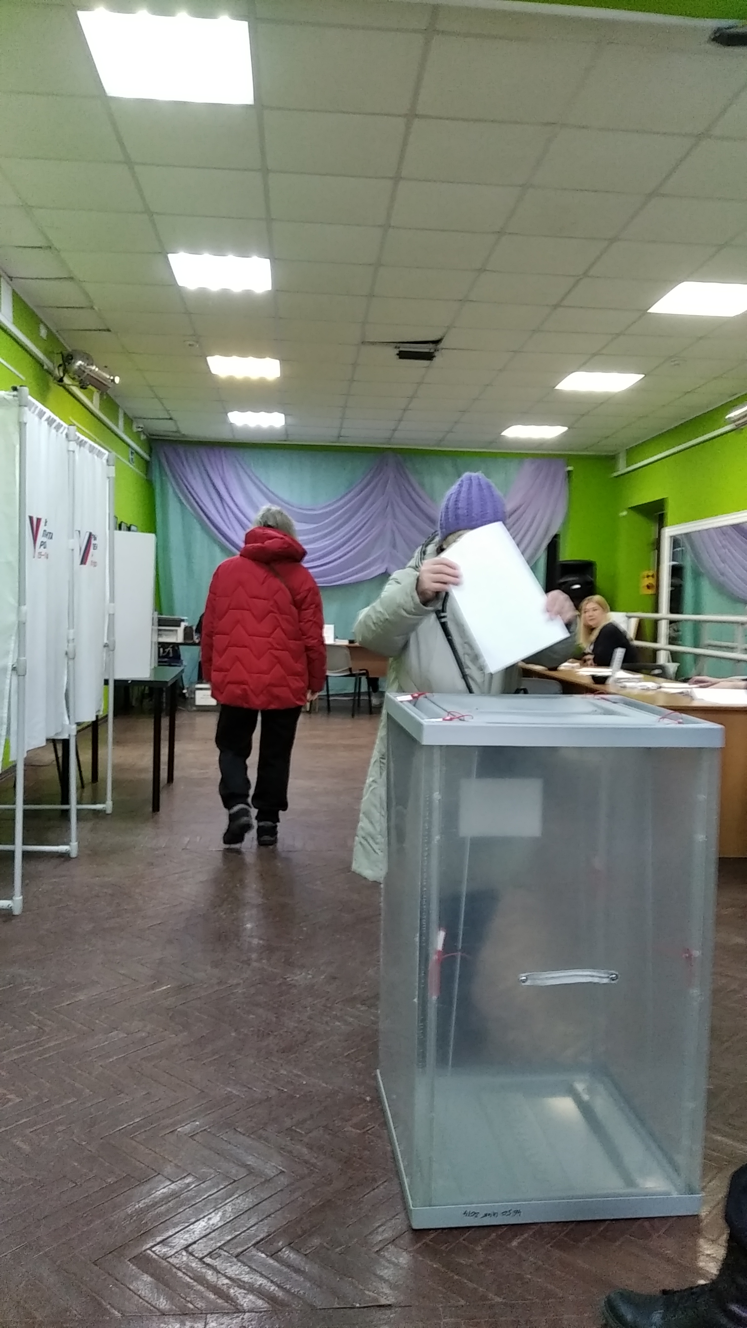 Сообщение наблюдателя — УИК №4095, Московская область