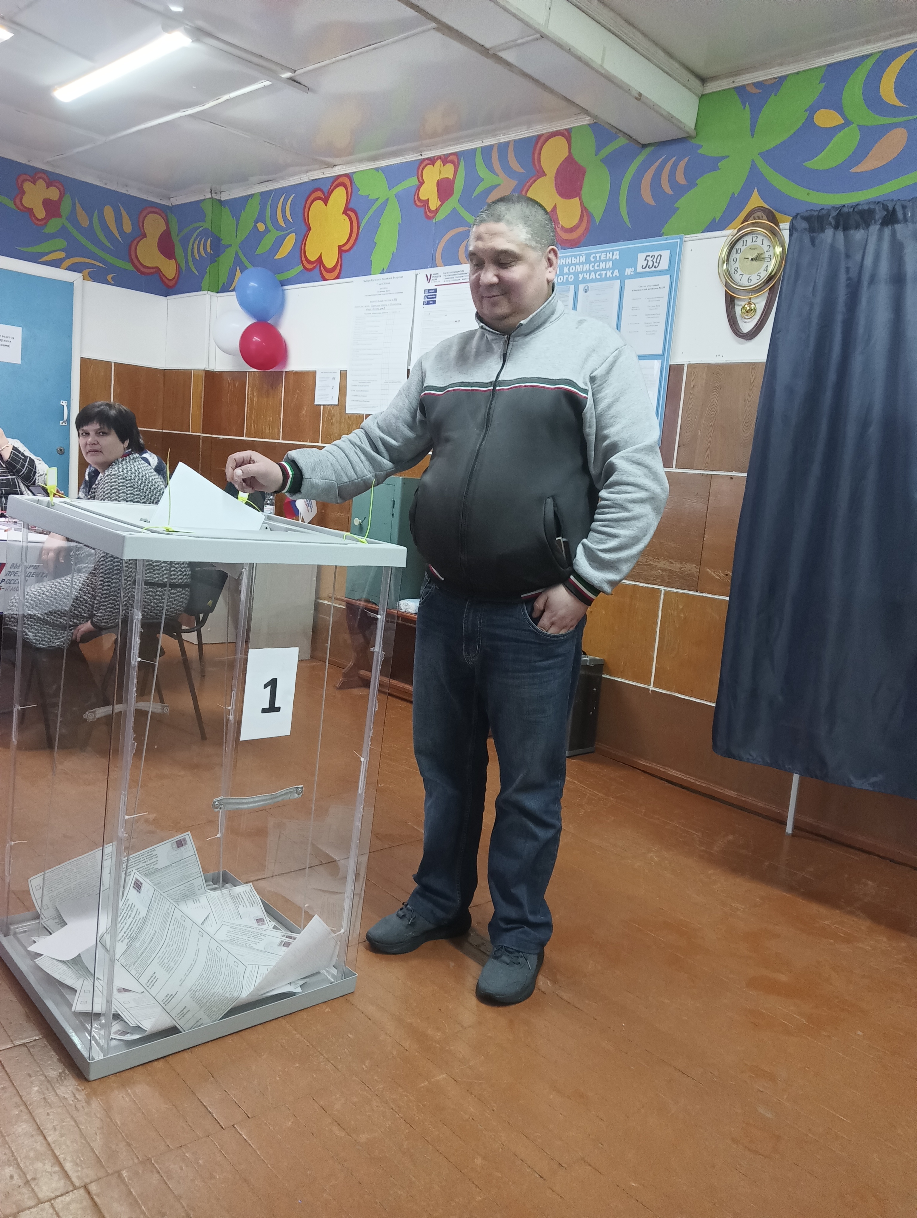 Сообщение наблюдателя — УИК №539, Республика Коми