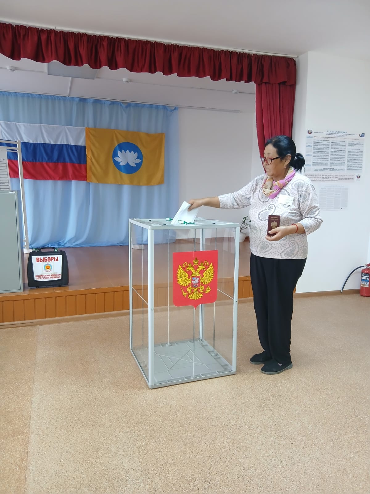 Сообщение наблюдателя — УИК №224, Республика Калмыкия