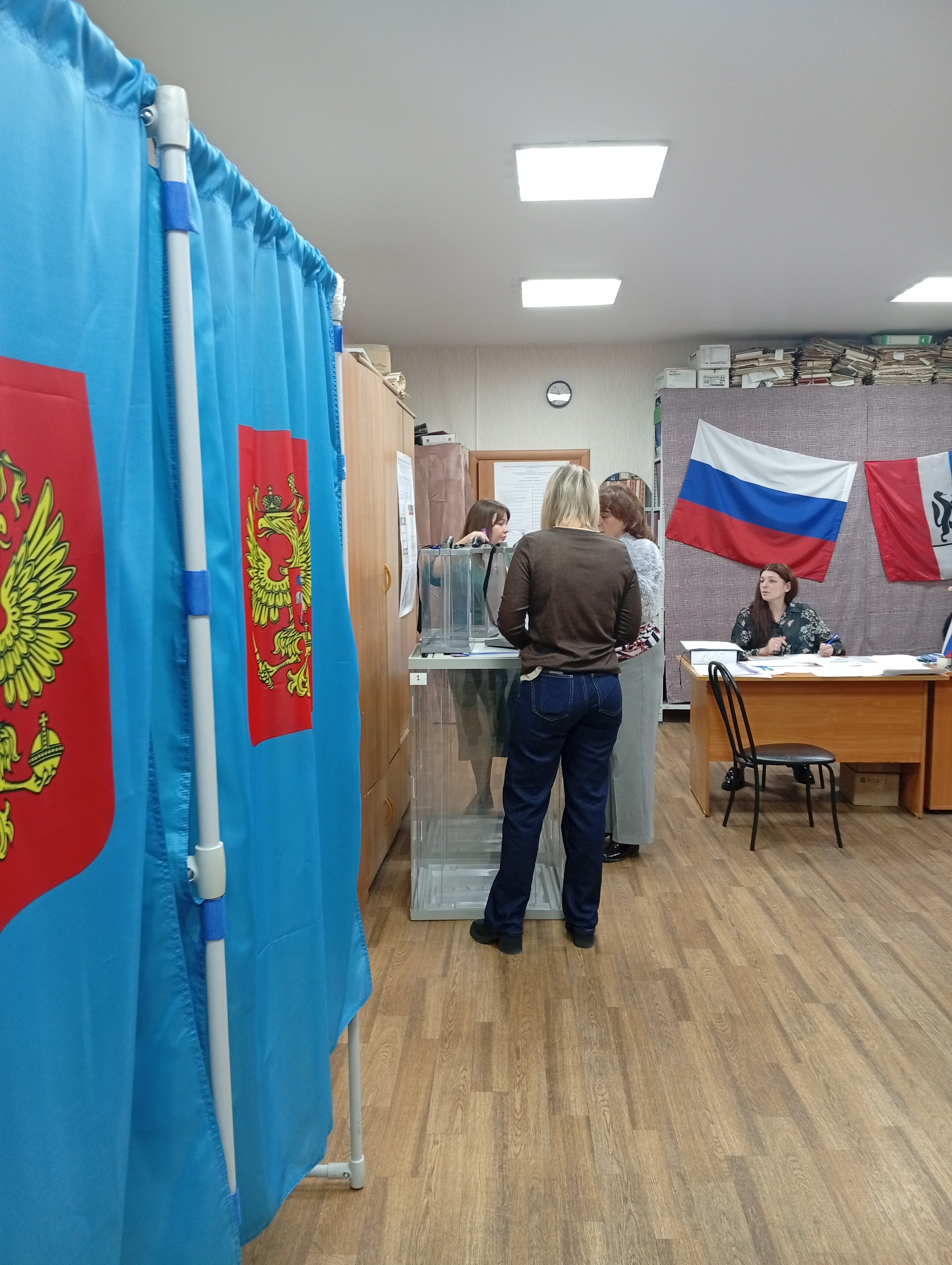 Сообщение наблюдателя — УИК №1400, Новосибирская область