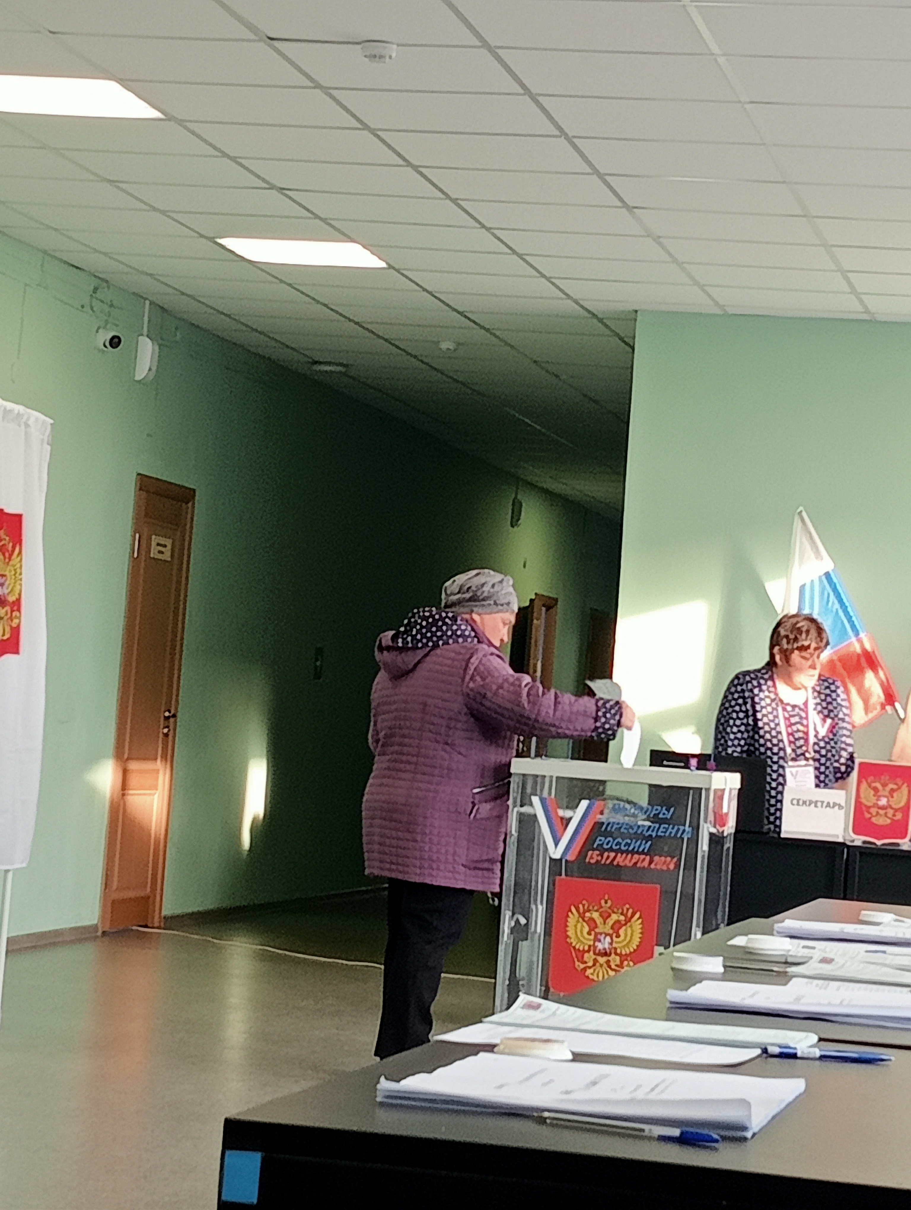 Сообщение наблюдателя — УИК №1215, Новгородская область