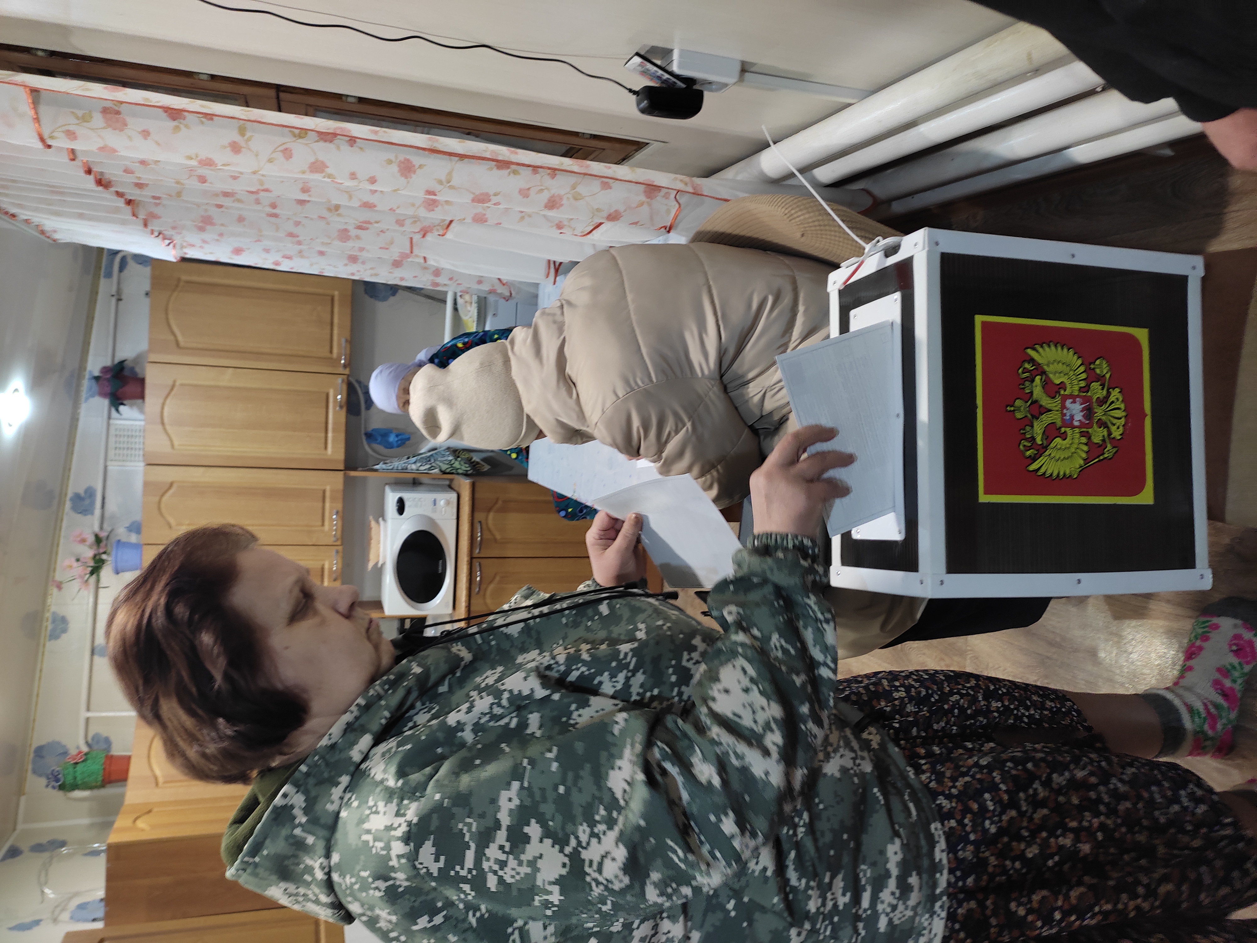 Сообщение наблюдателя — УИК №1803, Воронежская область