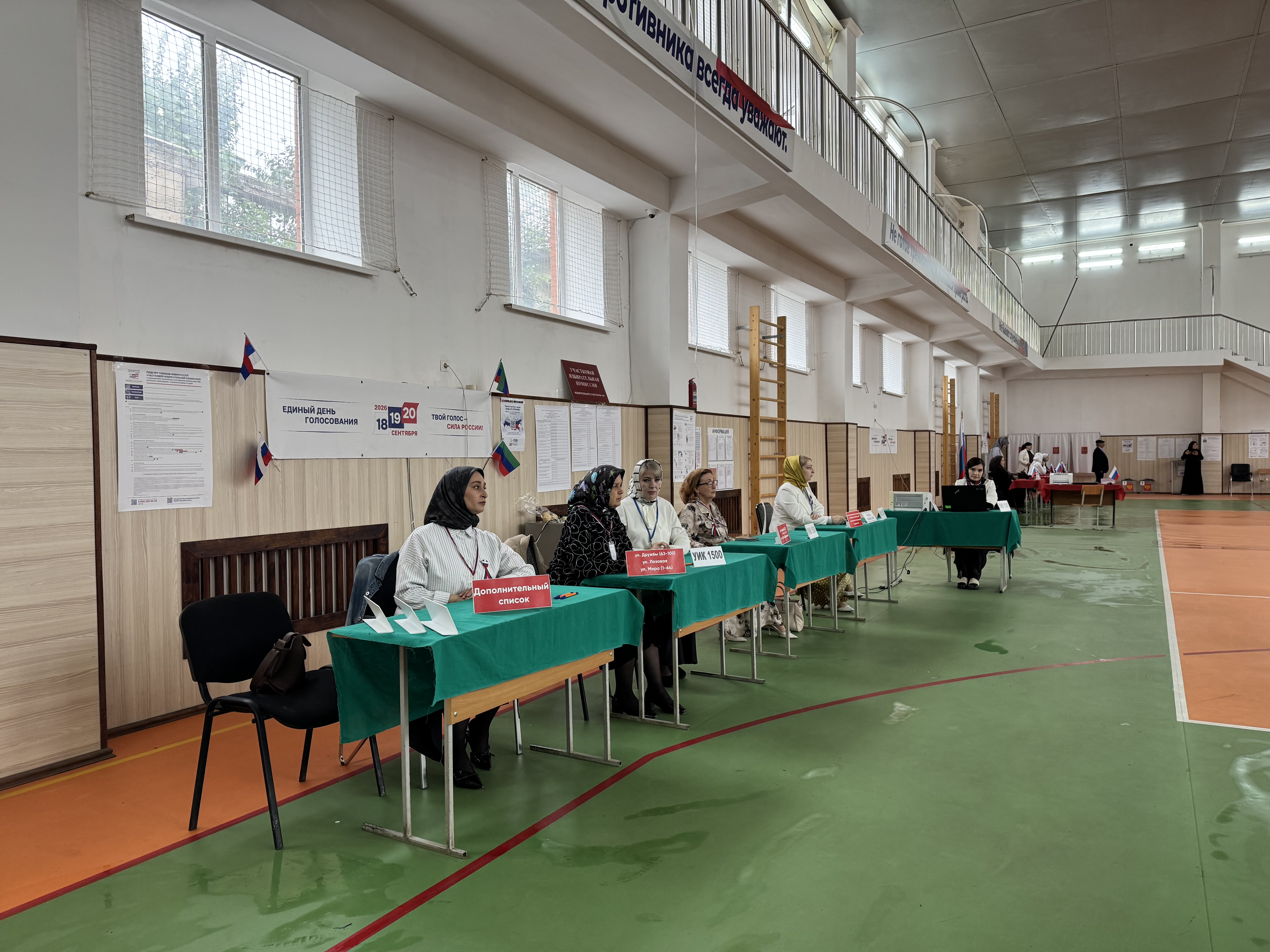 Сообщение — УИК №1500, Республика Дагестан