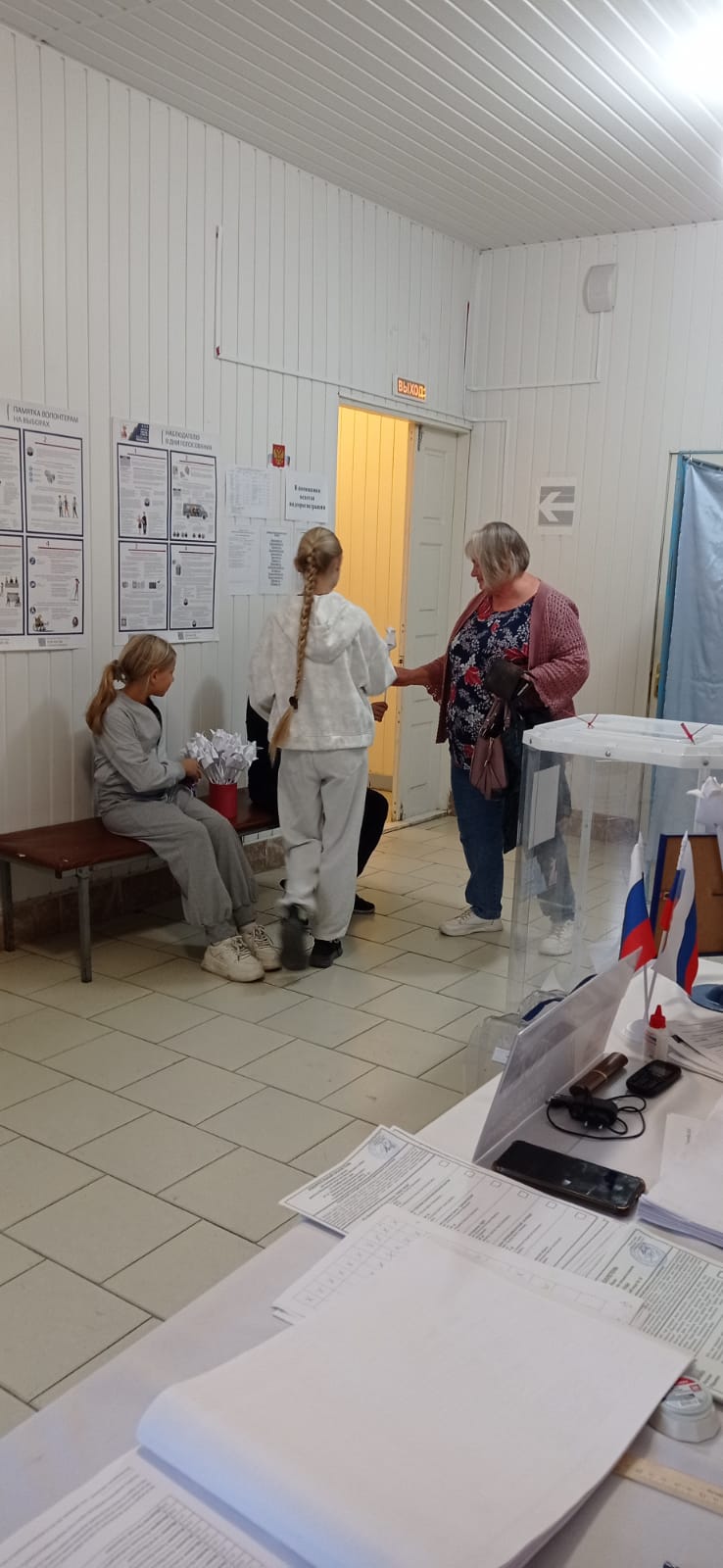 Сообщение наблюдателя — УИК №2806, Воронежская область