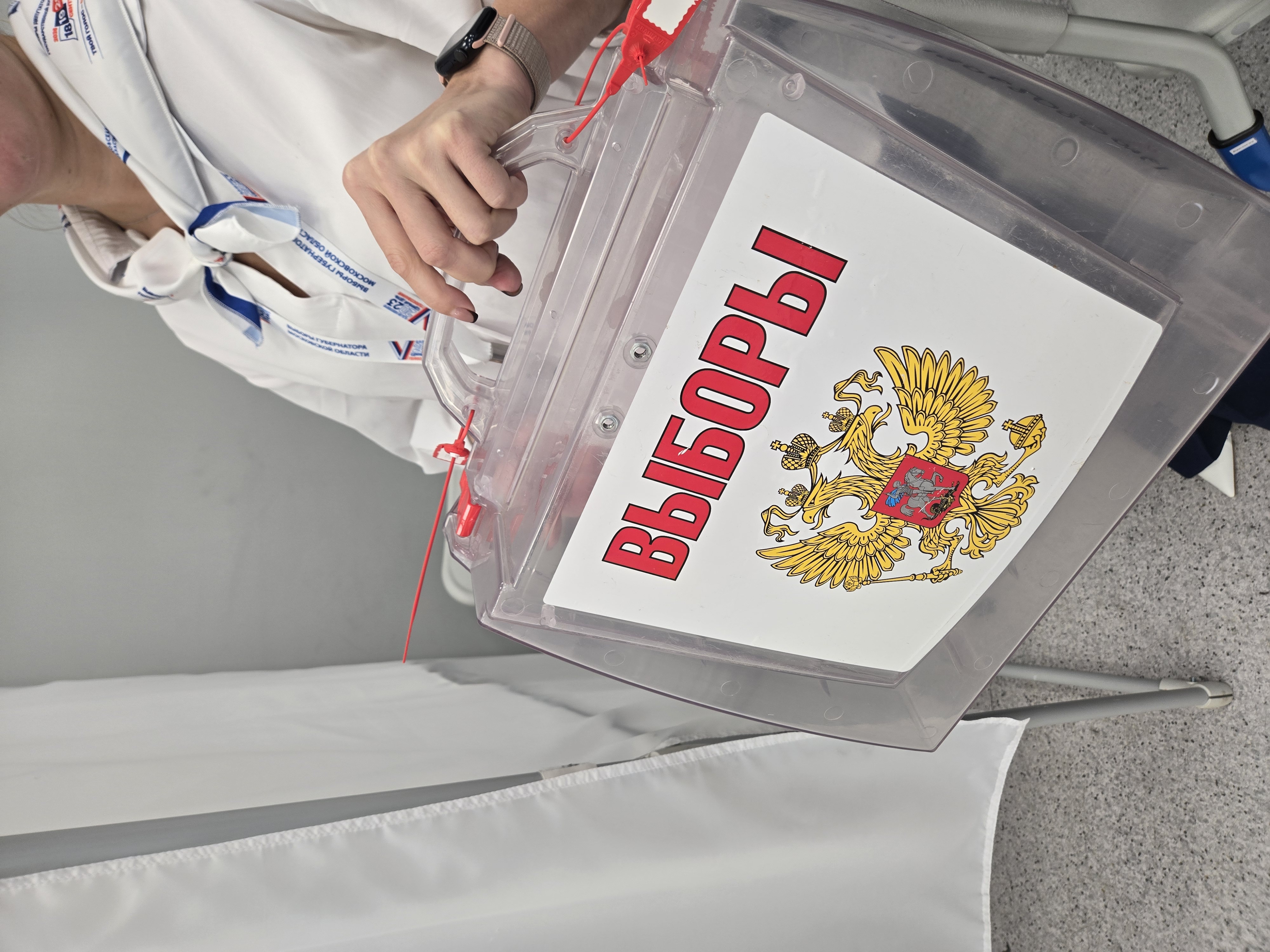 Сообщение — УИК №2637, Московская область