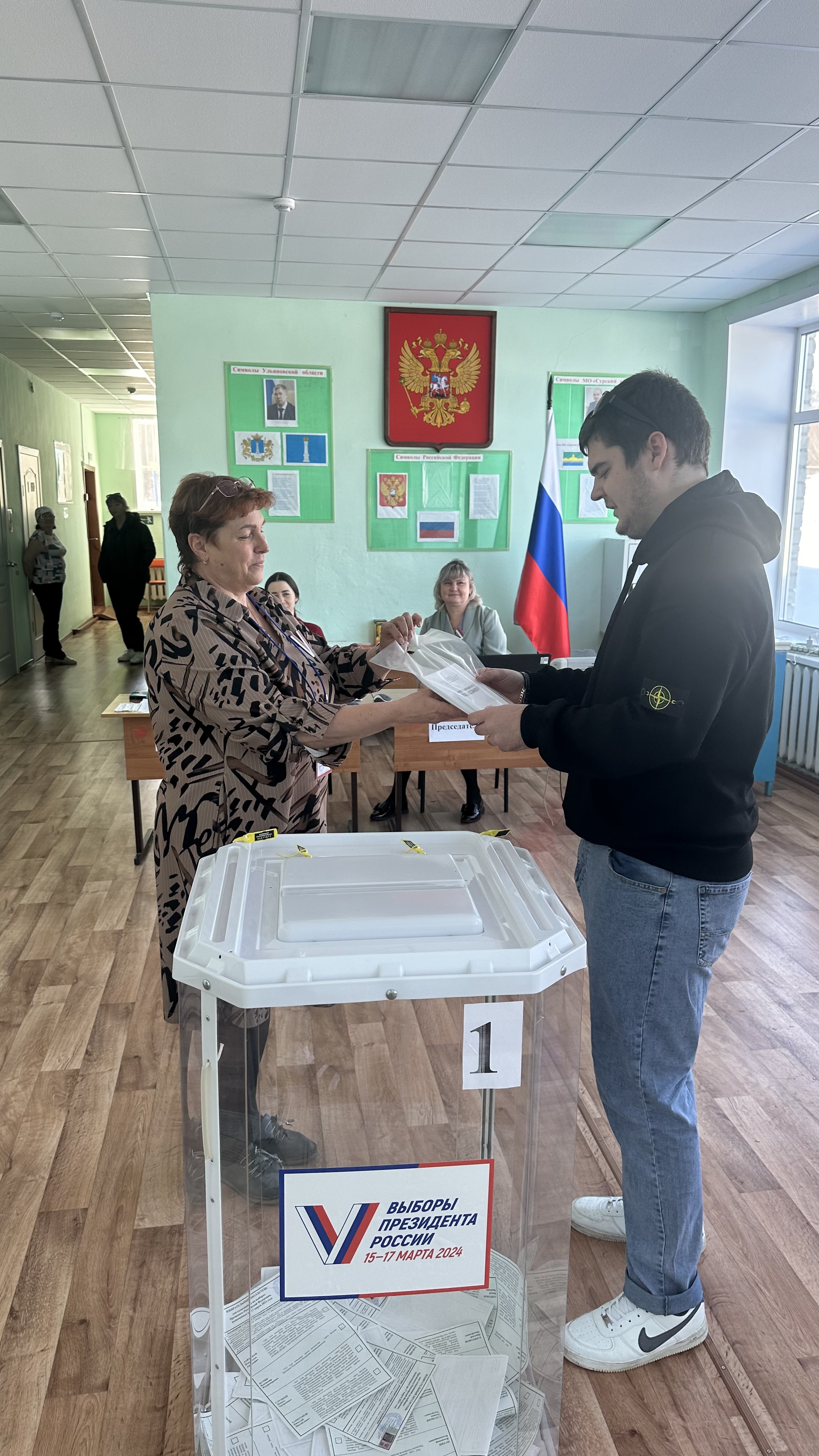 Сообщение наблюдателя — УИК №2722, Ульяновская область