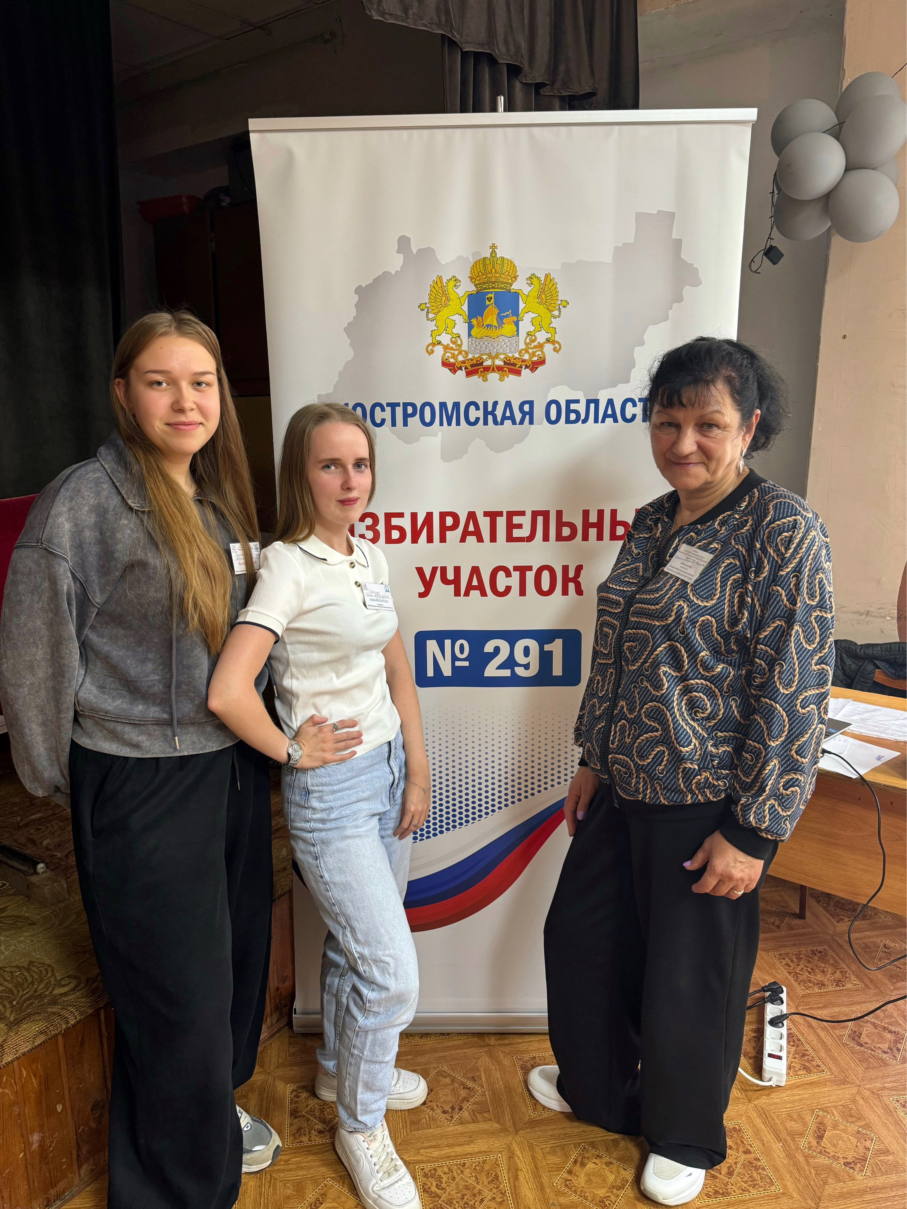 Сообщение — УИК №291, Костромская область